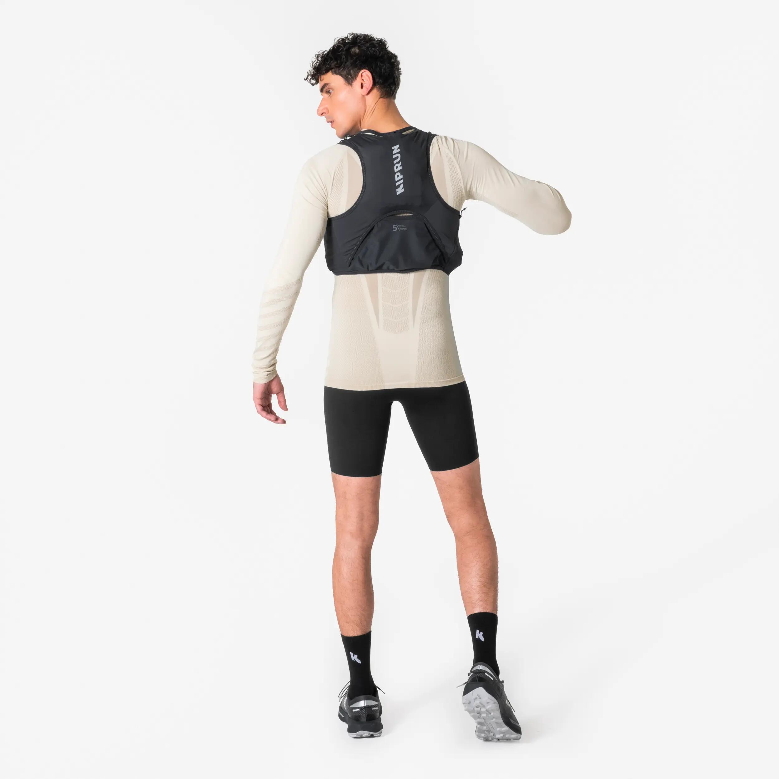 Vestă de hidratare pentru alergare unisex - KIPRUN PROTEAM 5 Gri 8/22