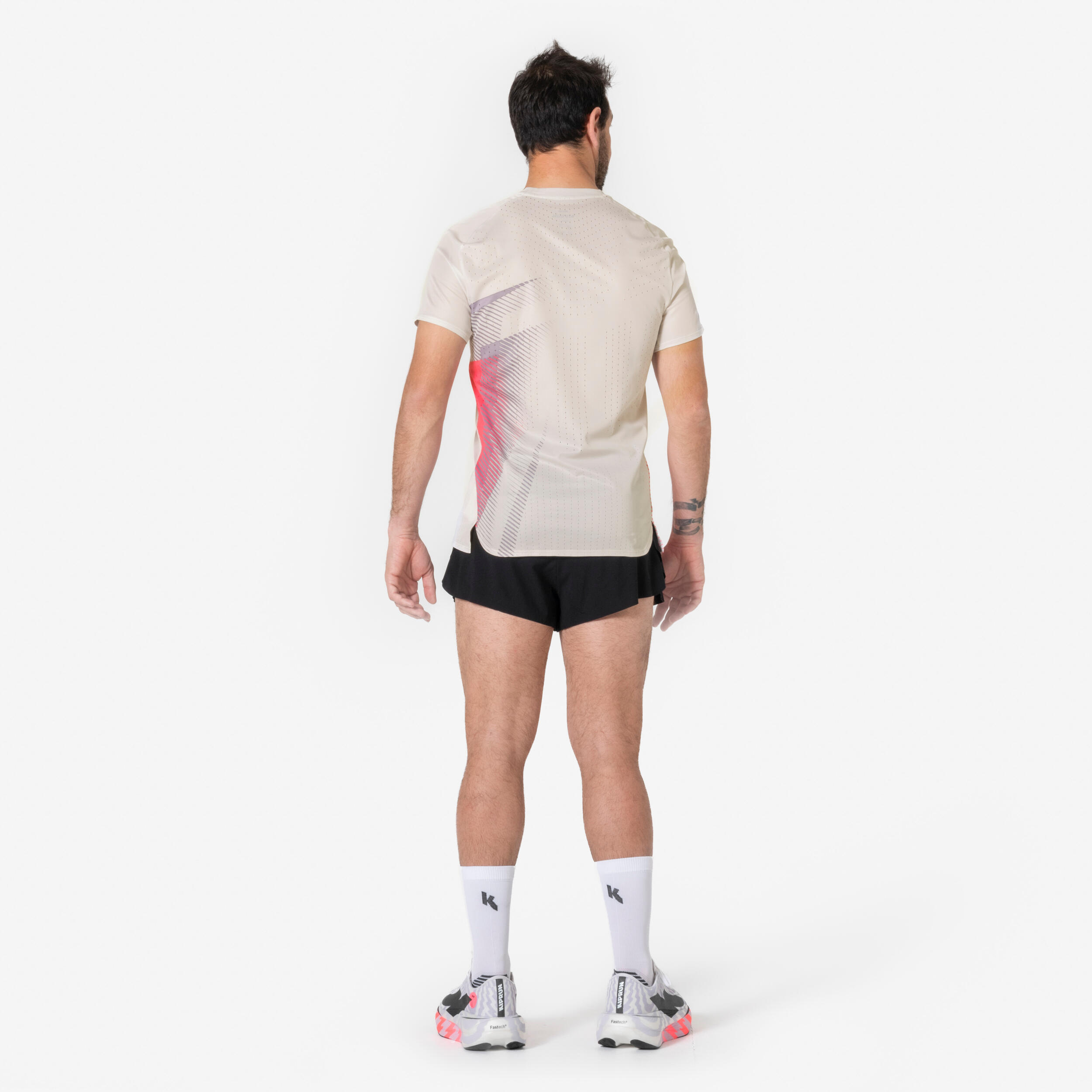 Calções de Corrida Homem, Kiprun Run 900 Proteam preto 7/13