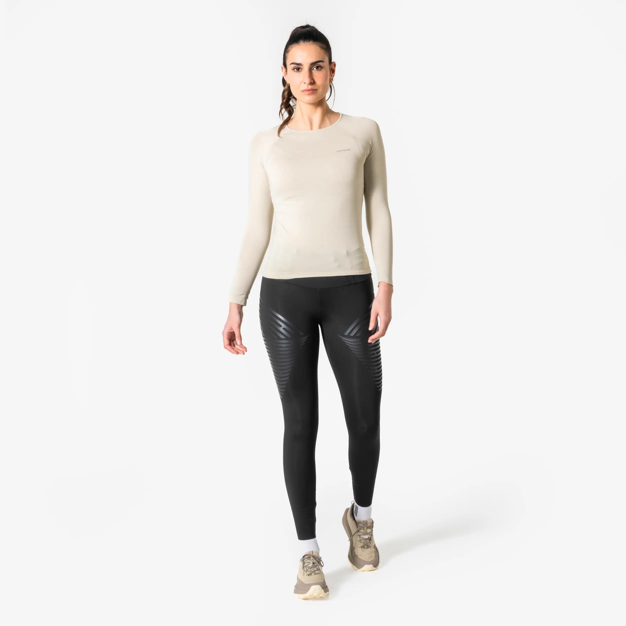 Legging running femme Rheon Kiprun noir 3/15