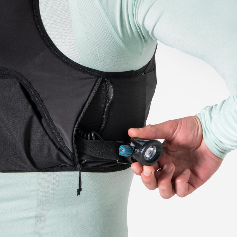 Vestă de hidratare pentru alergare unisex - KIPRUN PROTEAM 5 negru