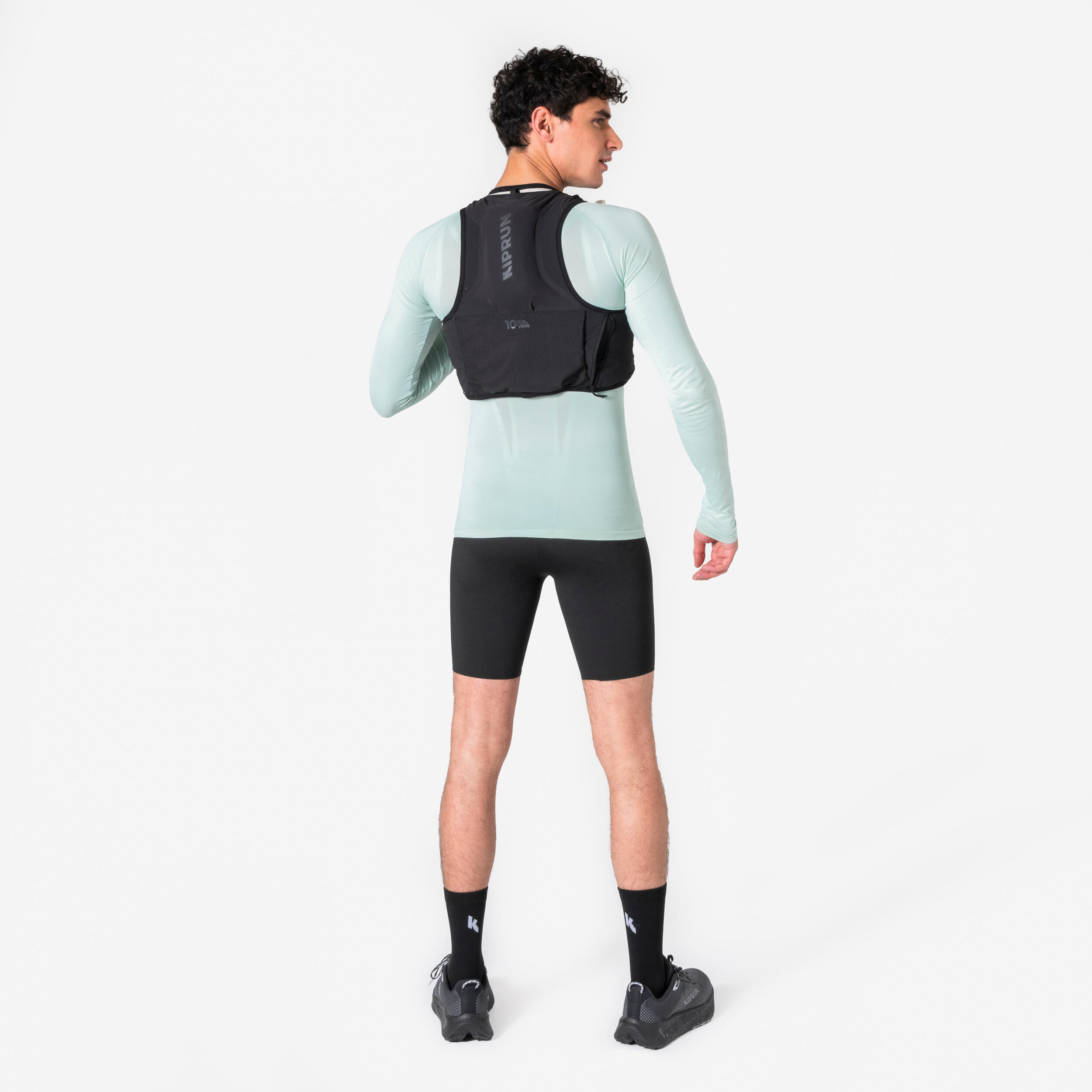 Gilet d'hydratation running unisexe - KIPRUN PROTEAM 10 noir 7/20