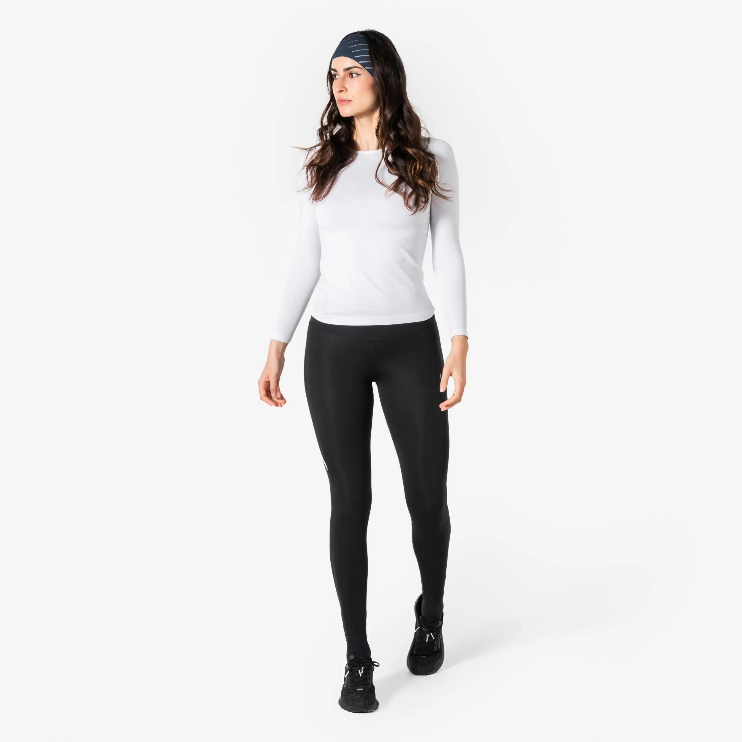 Faixa de Corrida Respirável Criança, Kiprun Dry+ Azul Cinza 5/5