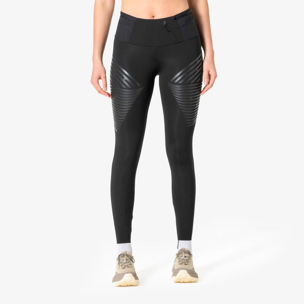 Women’s Running Leggings Rheon Kiprun Black