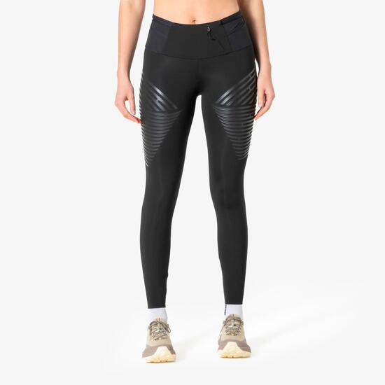 Legging running femme Rheon Kiprun noir