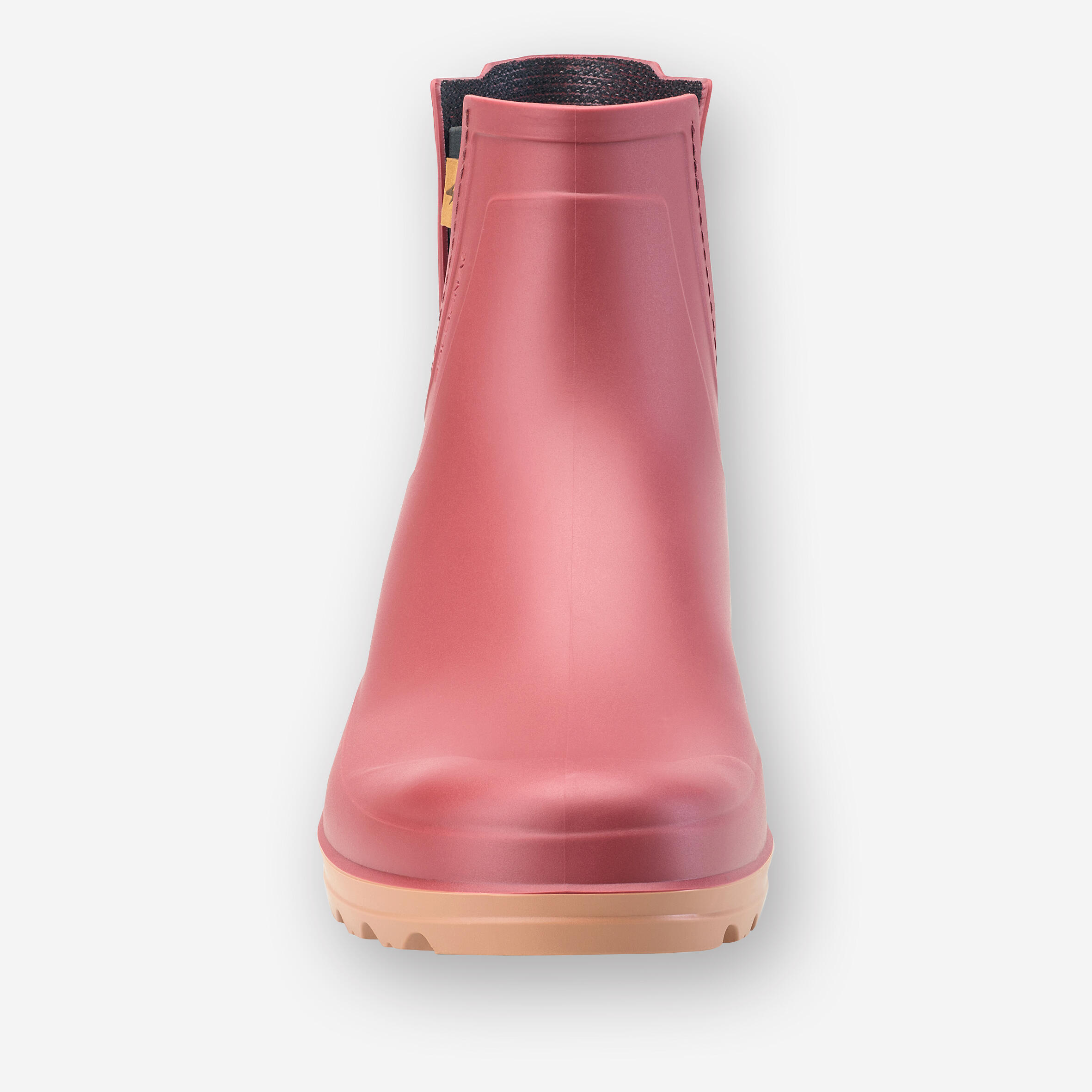 Lage regenlaarzen Land 100 dames pvc paars 4/9