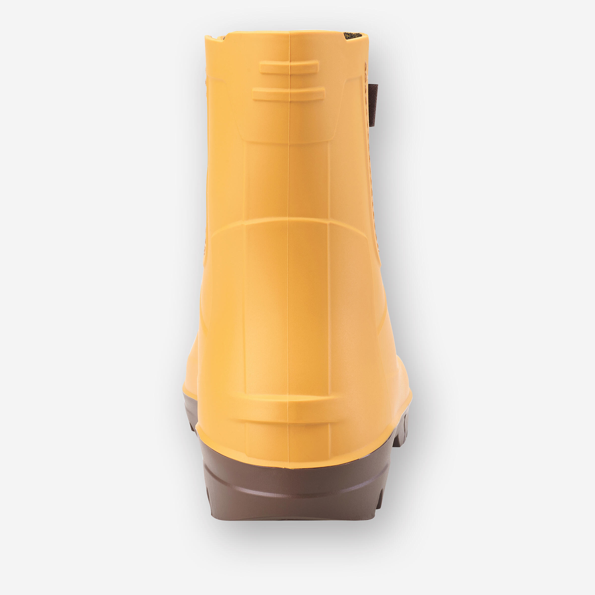 Botines Lluvia Solognac Land 100 Mujer Ocre PVC 5/9