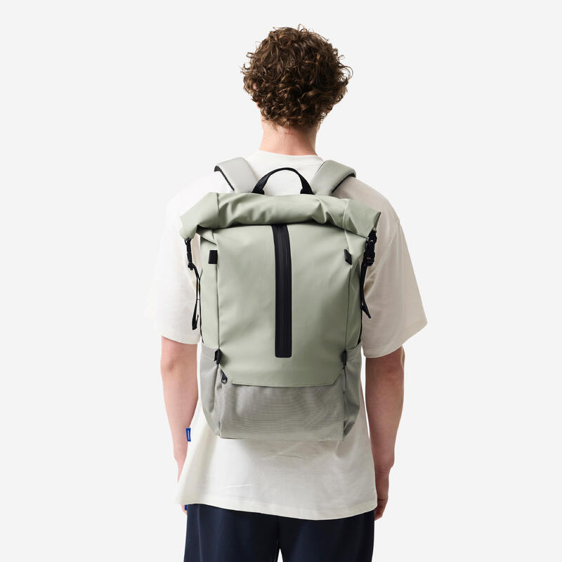 Hátizsák, laptoptartóval, roll top, 29 l - Commute 900