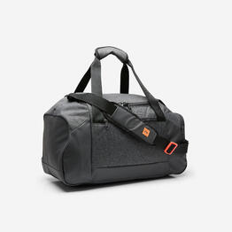 Sac de sport fond rigide déperlant 35l, academic noir