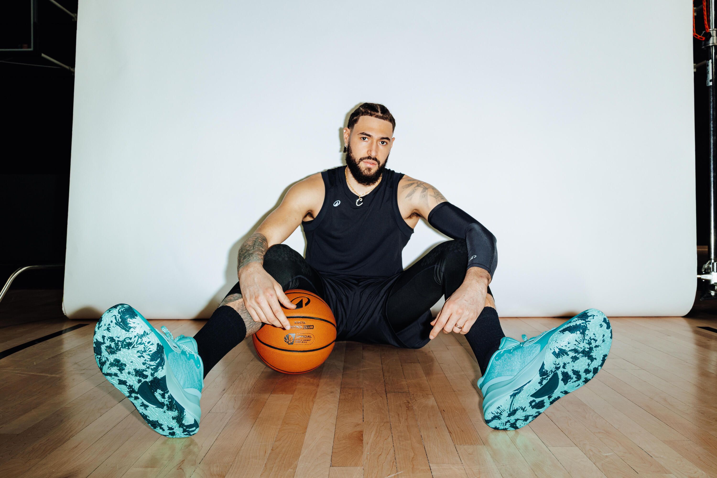 Scarpe basket adulto FAST 900 LOW turchesi 14/16