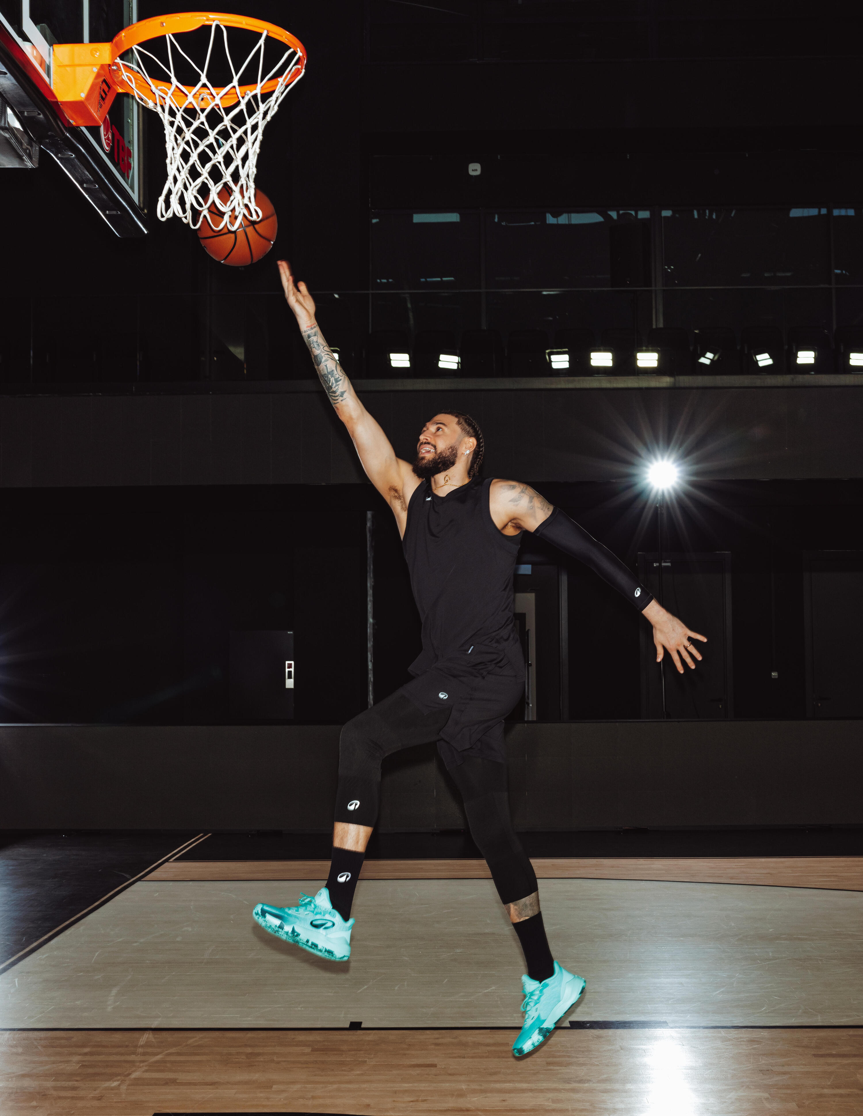 Scarpe basket adulto FAST 900 LOW turchesi 13/16