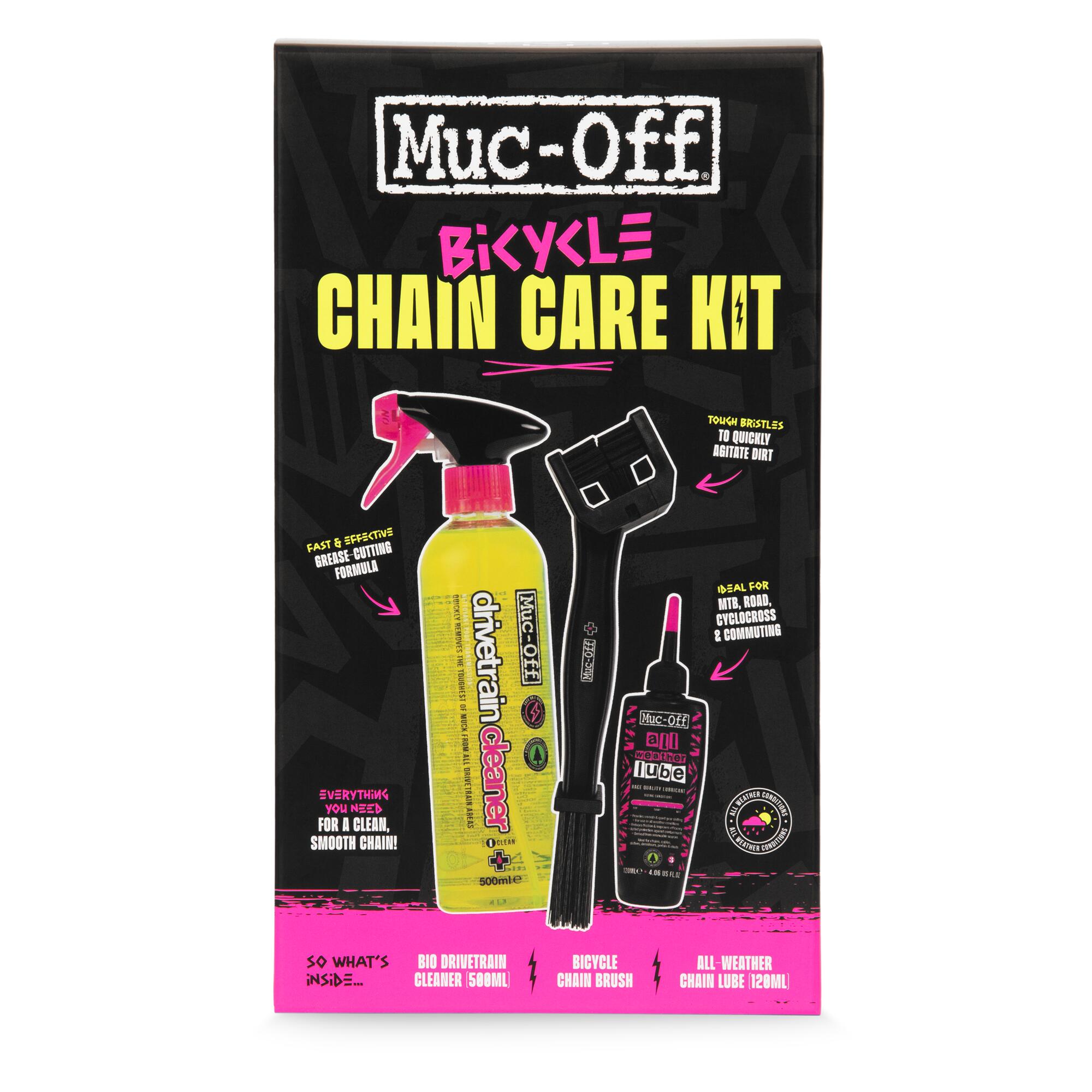 Decathlon UK Muc-Off Mucoff Bicycle Chain Care Kit | FREE Click & Collect at Stores and Asda. 365 Days return available.