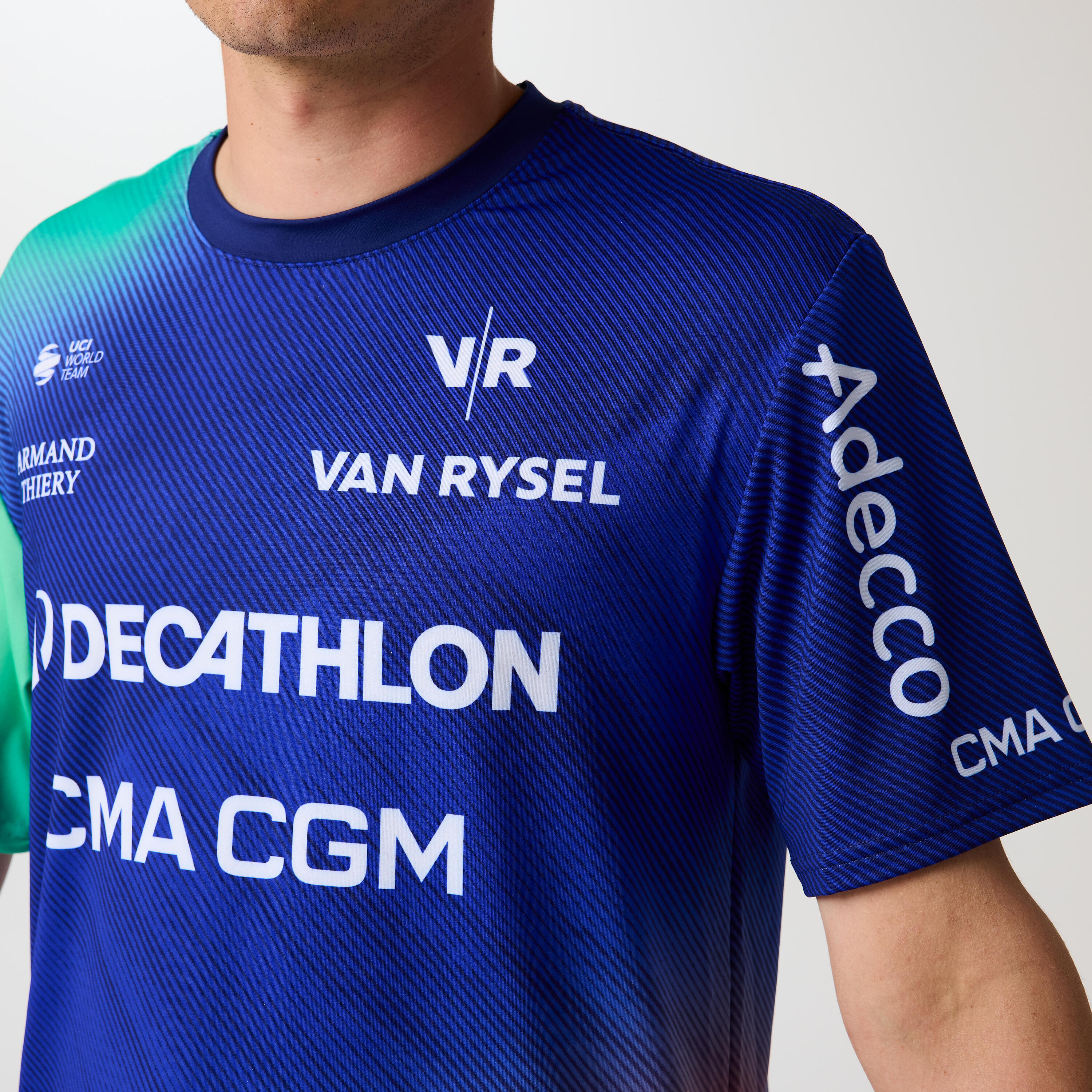 Tričko pro fanoušky týmu Decathlon CMA CGM 4/10
