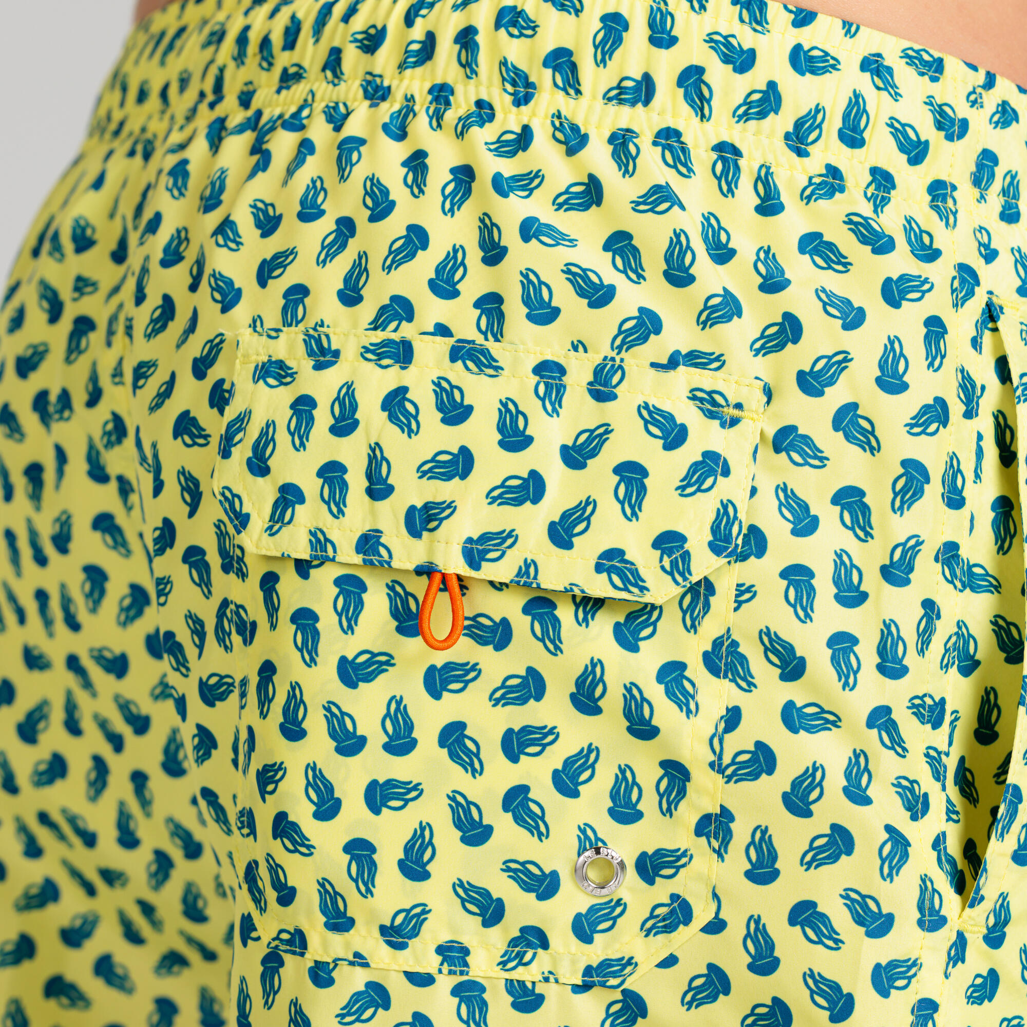 Costume mare uomo modello “medusa” giallo 5/7