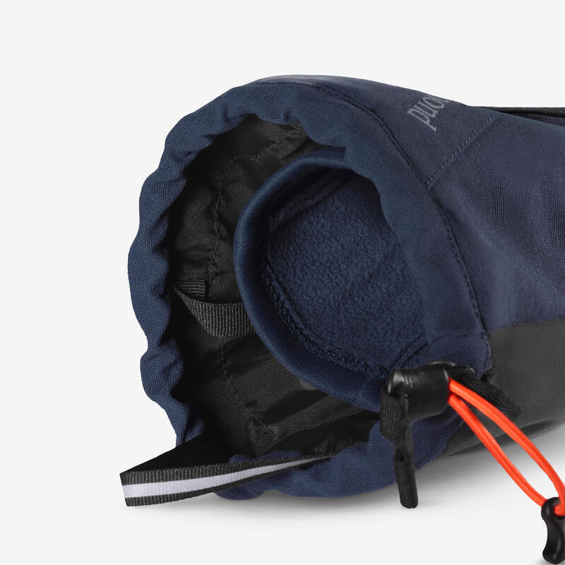 Mănuși 2 în 1 Alpinism SPINDRIFT Negru 