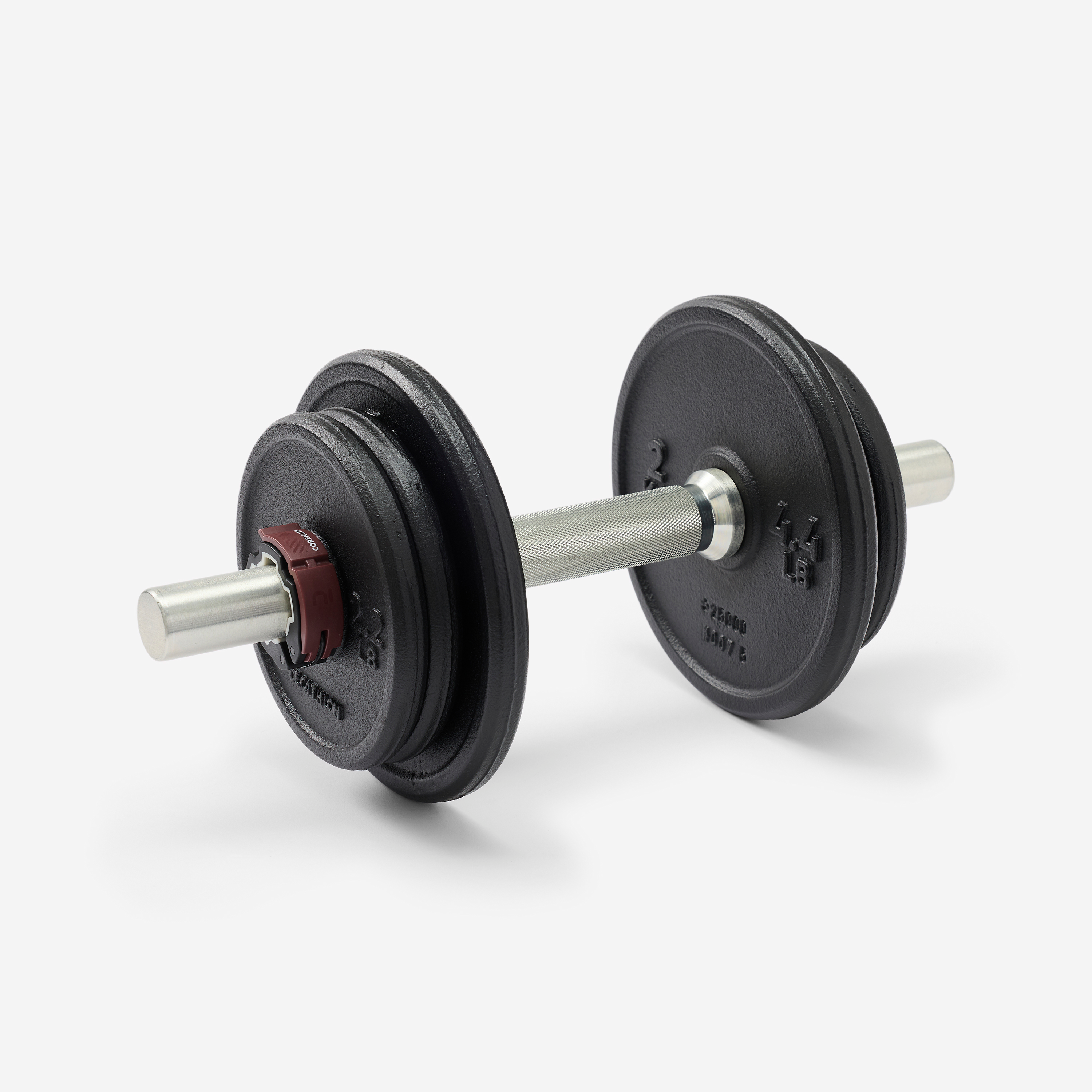 Kit haltère de musculation fonte recyclée 10 kg - CORENGTH