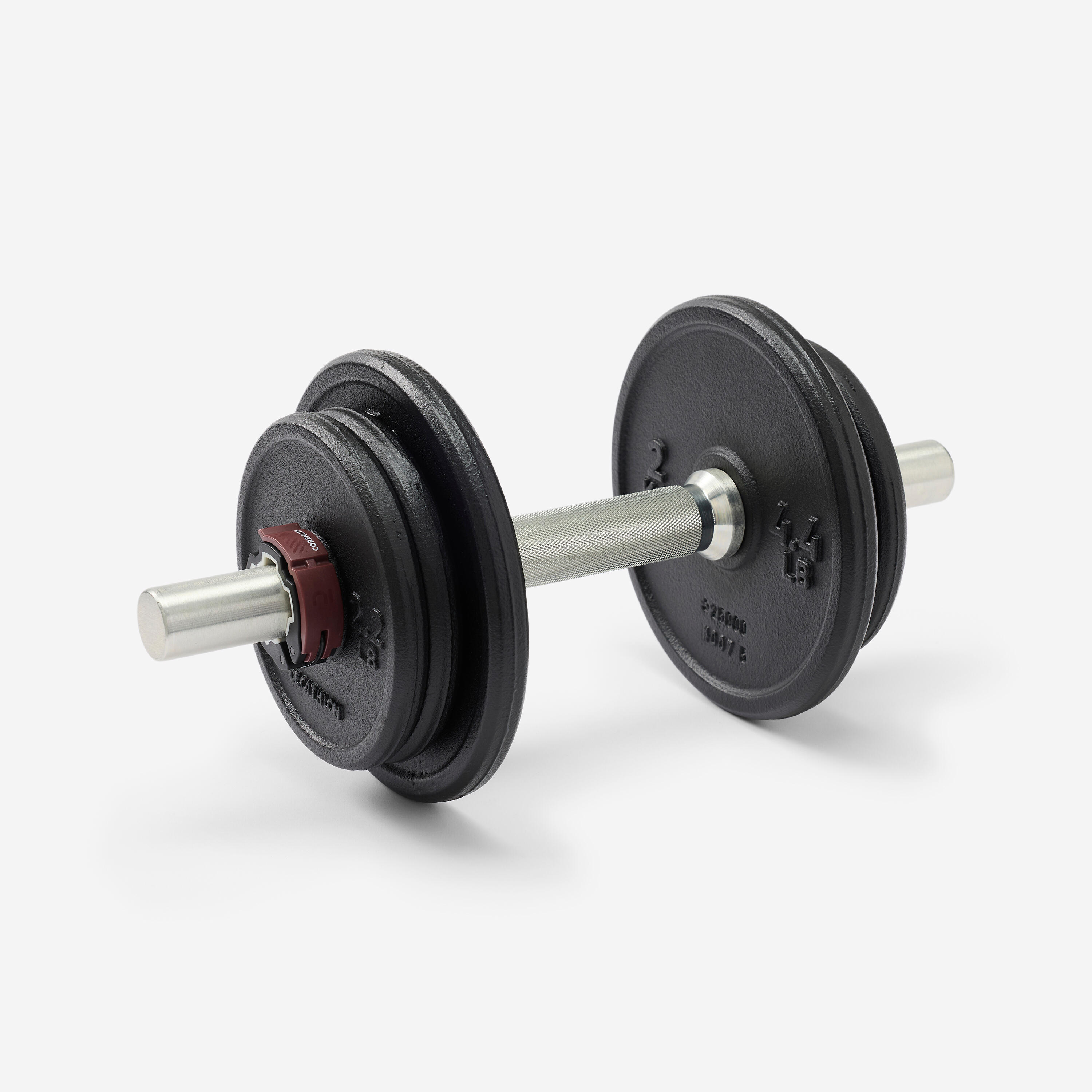 Dumbbell weight training kit 10 kg recycled cast iron