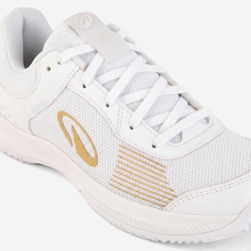 Yetişkin Tenis Ayakkabısı - Beyaz/Bej - Kuikma Comfort Lite