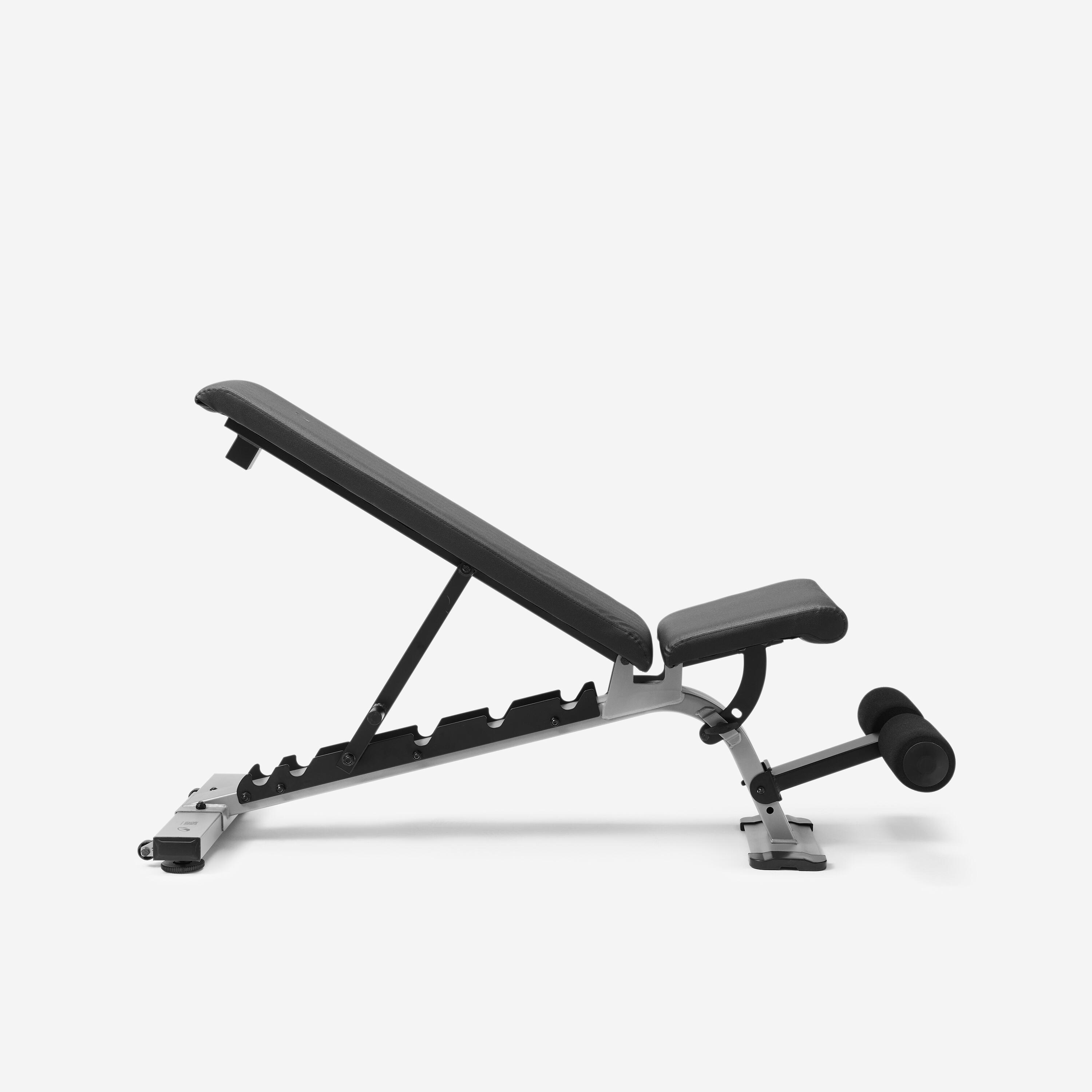 Banco de Musculação Inclinável e Declinável Resistência 300 kg 9/10