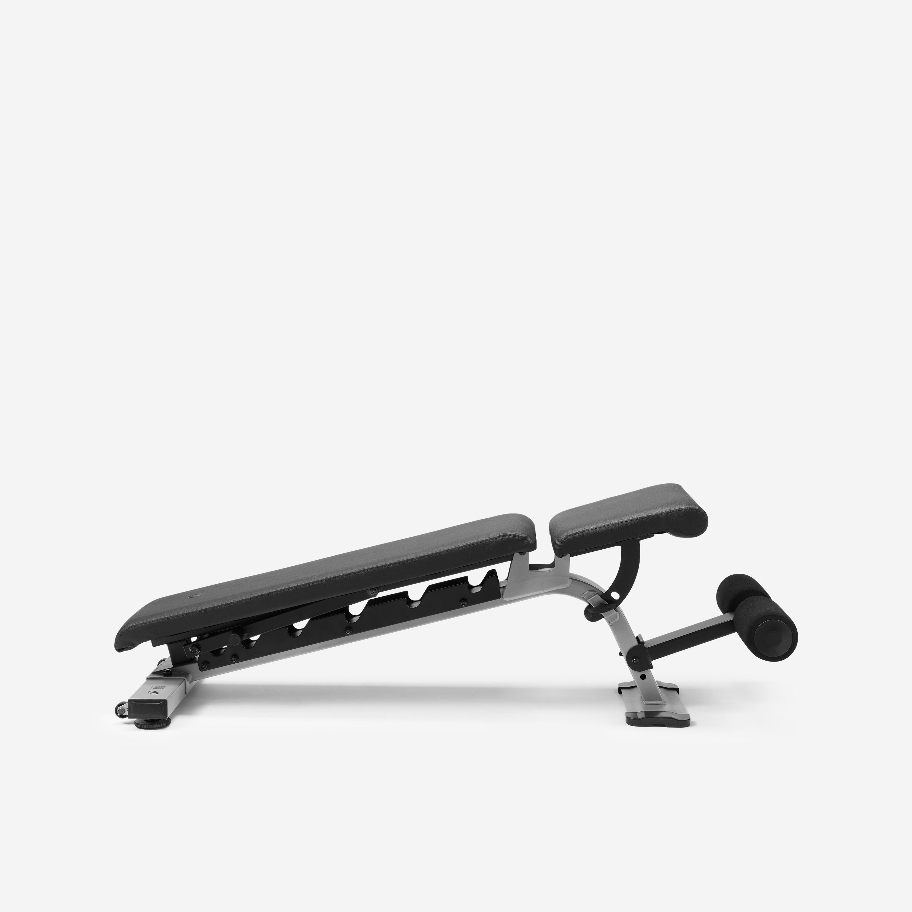 Banco de Musculação Inclinável e Declinável Resistência 300 kg 8/10