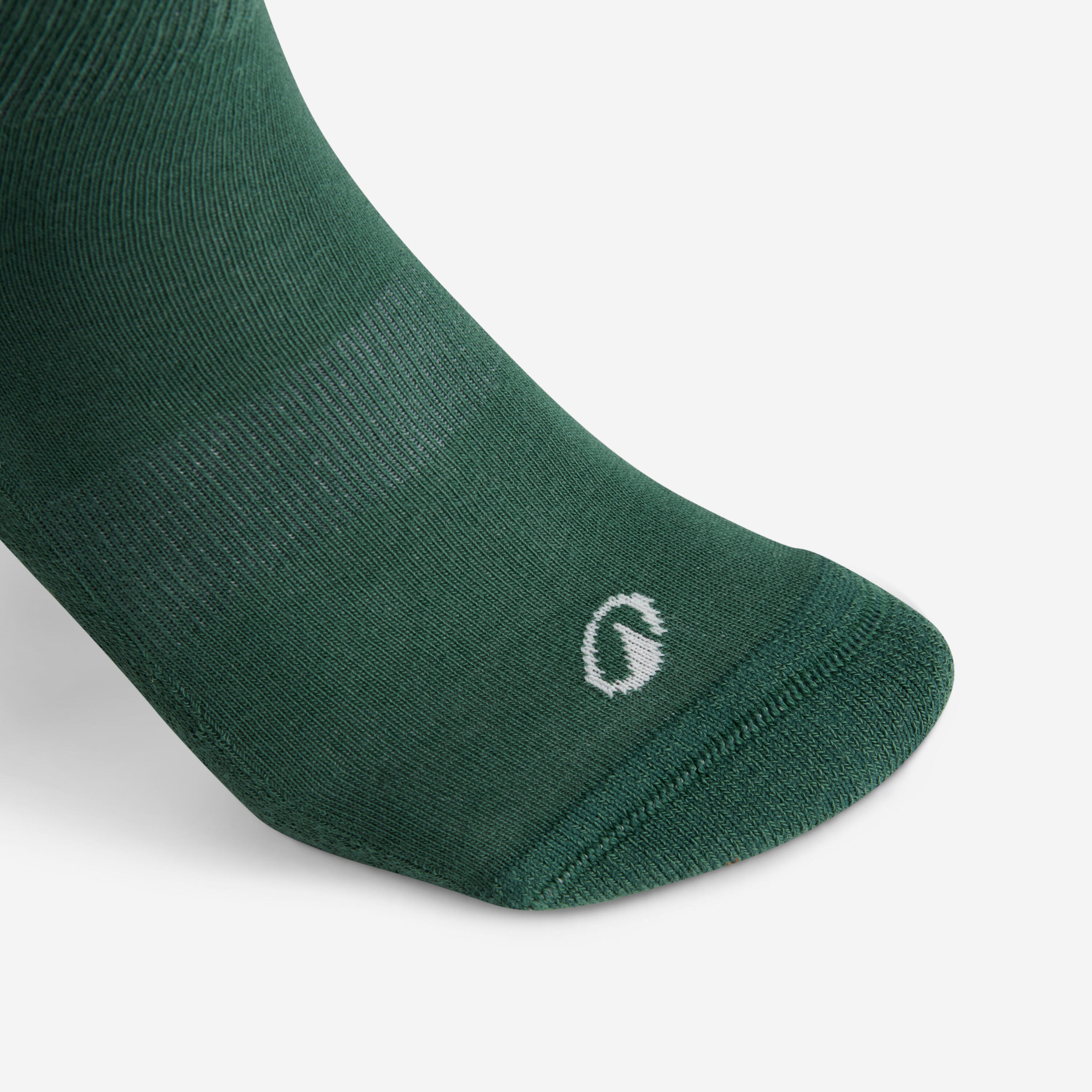 Chaussettes de sport hautes édition spéciale lot de 2 paires, RS300 blanc vert 3/5