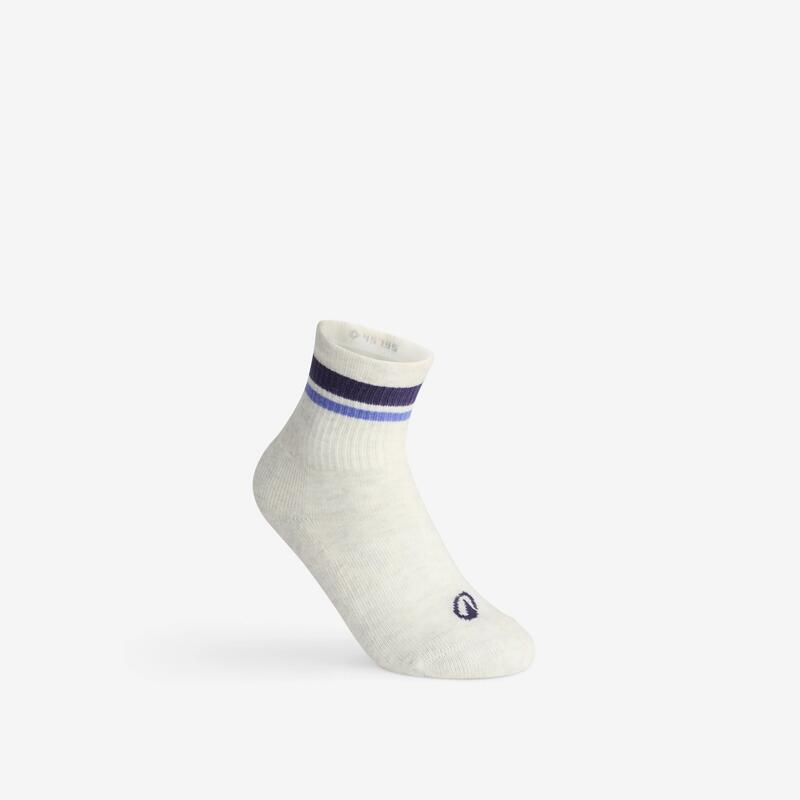 Set de 4 perechi de șosete de sport, RS 300 Alb, Copii