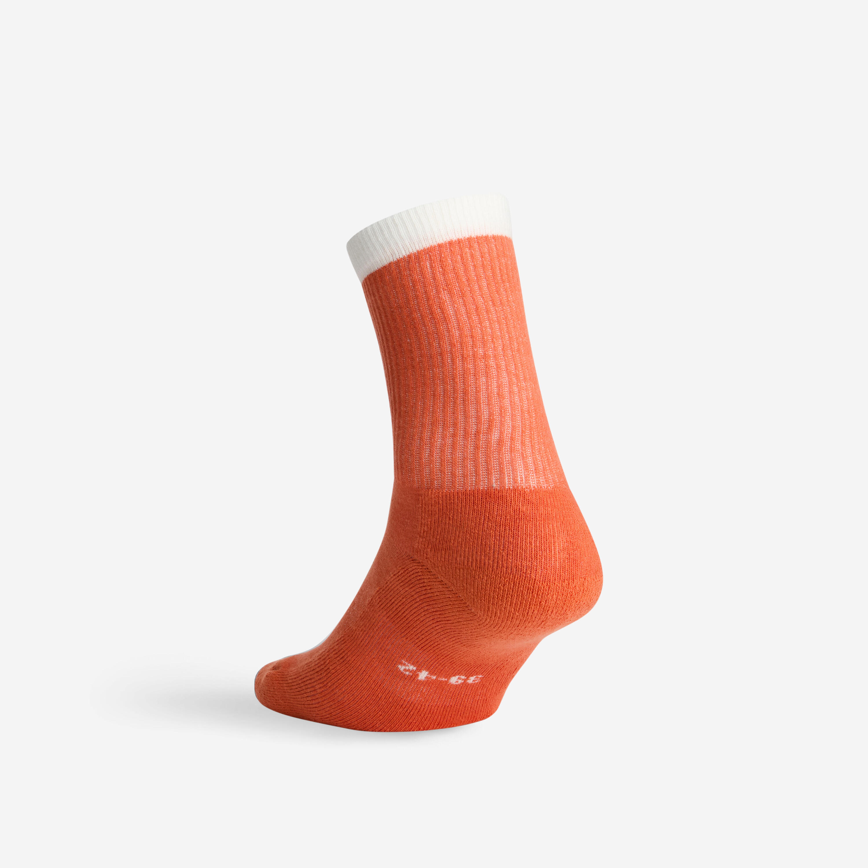 Chaussettes de sport hautes édition spéciale lot de 2 paires, RS300 blanc orange 5/5