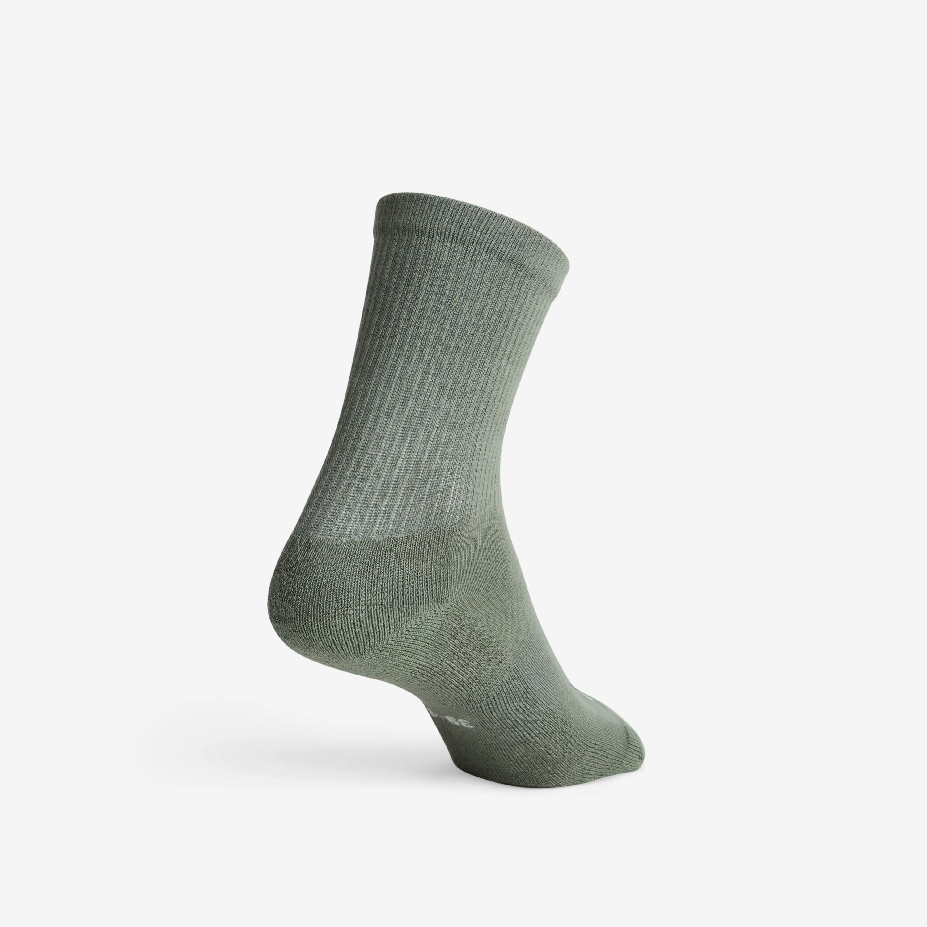 Lote de 4 pares de calcetines de deporte, RS 300 JR High verde 4/5