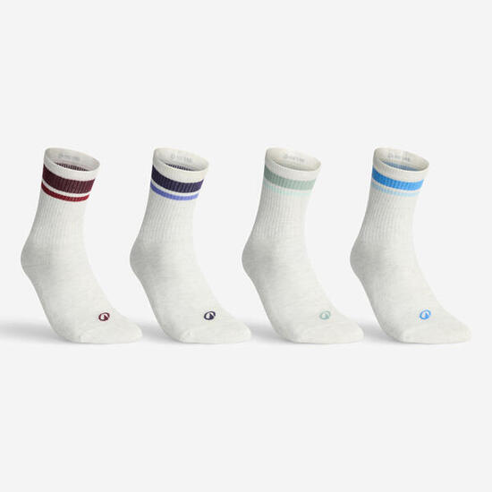 Lot de 4 paires de chaussettes de sport, RS 300 High blanc