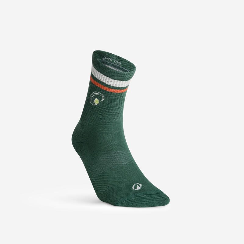 Set de 2 perechi șosete de sport lungi, ediție specială RS300 alb verde