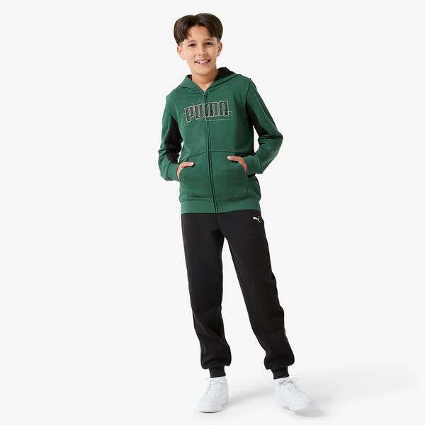 PUMA Chándal Niños Puma verde negro