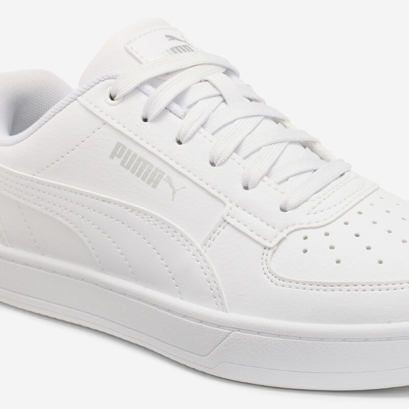 Încălțăminte cu șireturi Educație fizică PUMA CAVEN 2.0 Alb Copii 