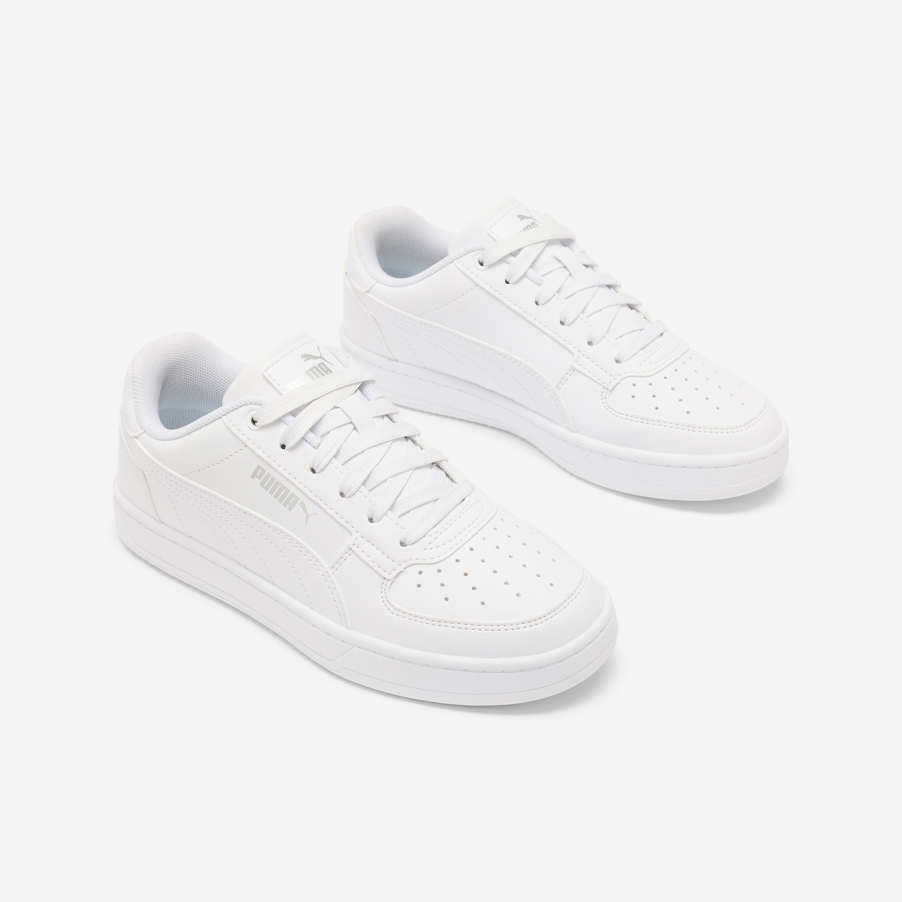 Puma Turnschuhe Kinder Schnürsenkel ‒ Caven 2.0 weiss  2/9