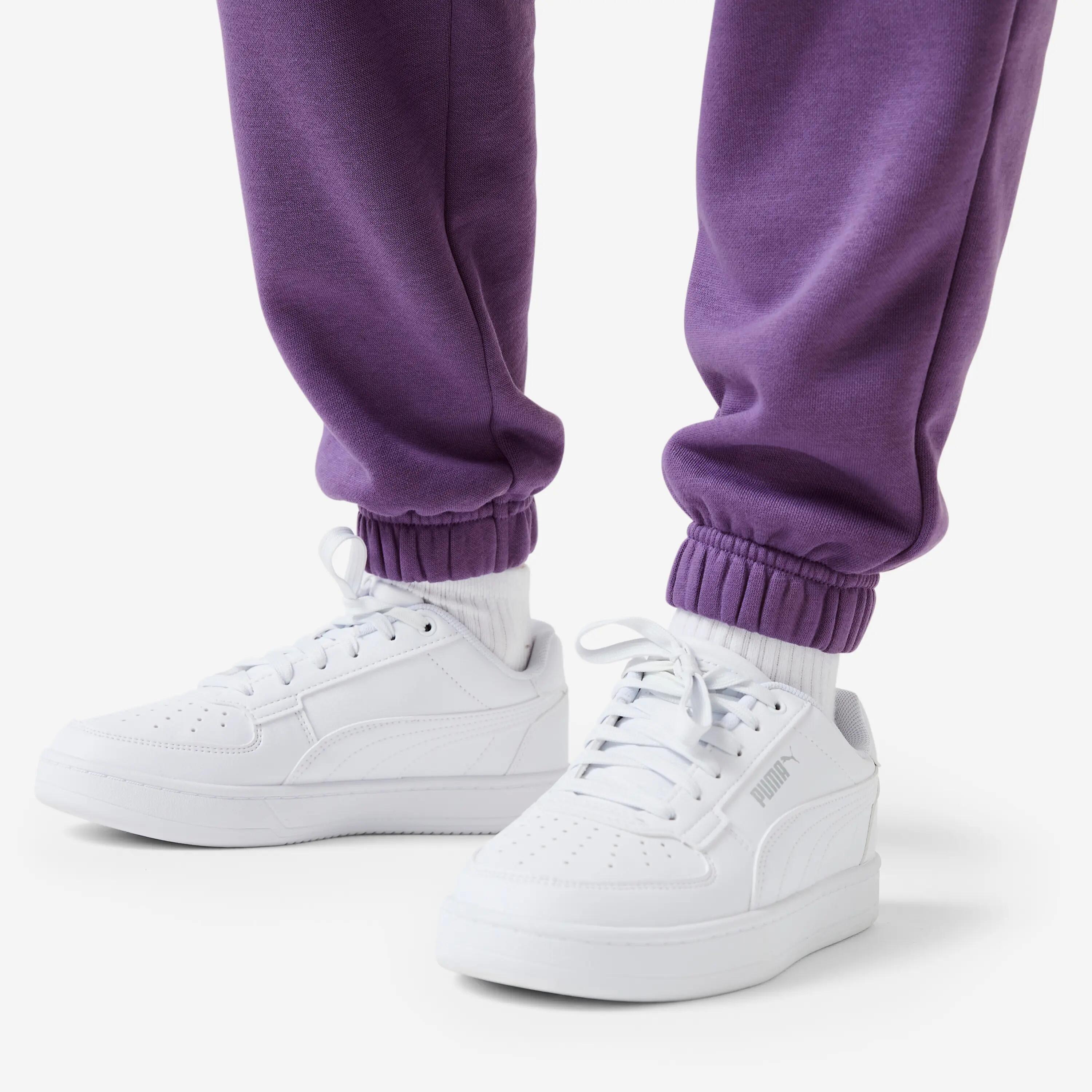Pantalon de jogging en coton enfant, violet 6/6
