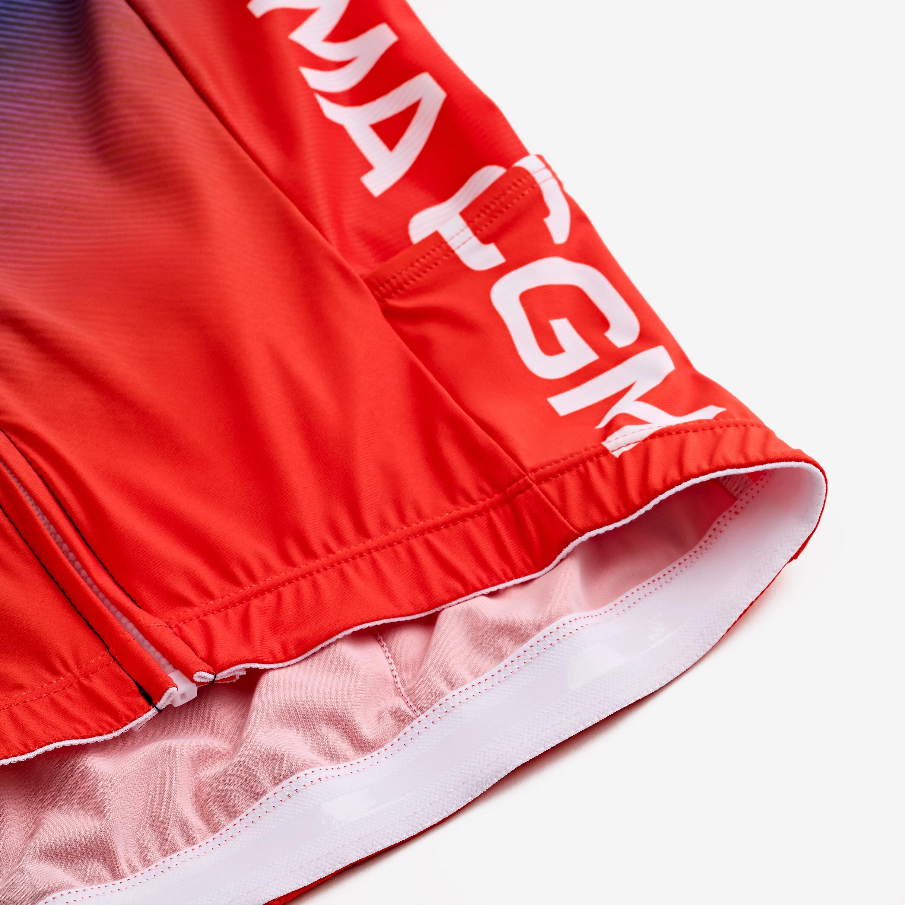 Jersey ciclismo de ruta unisex manga corta RCR-R CMA CGM Réplica 13/13