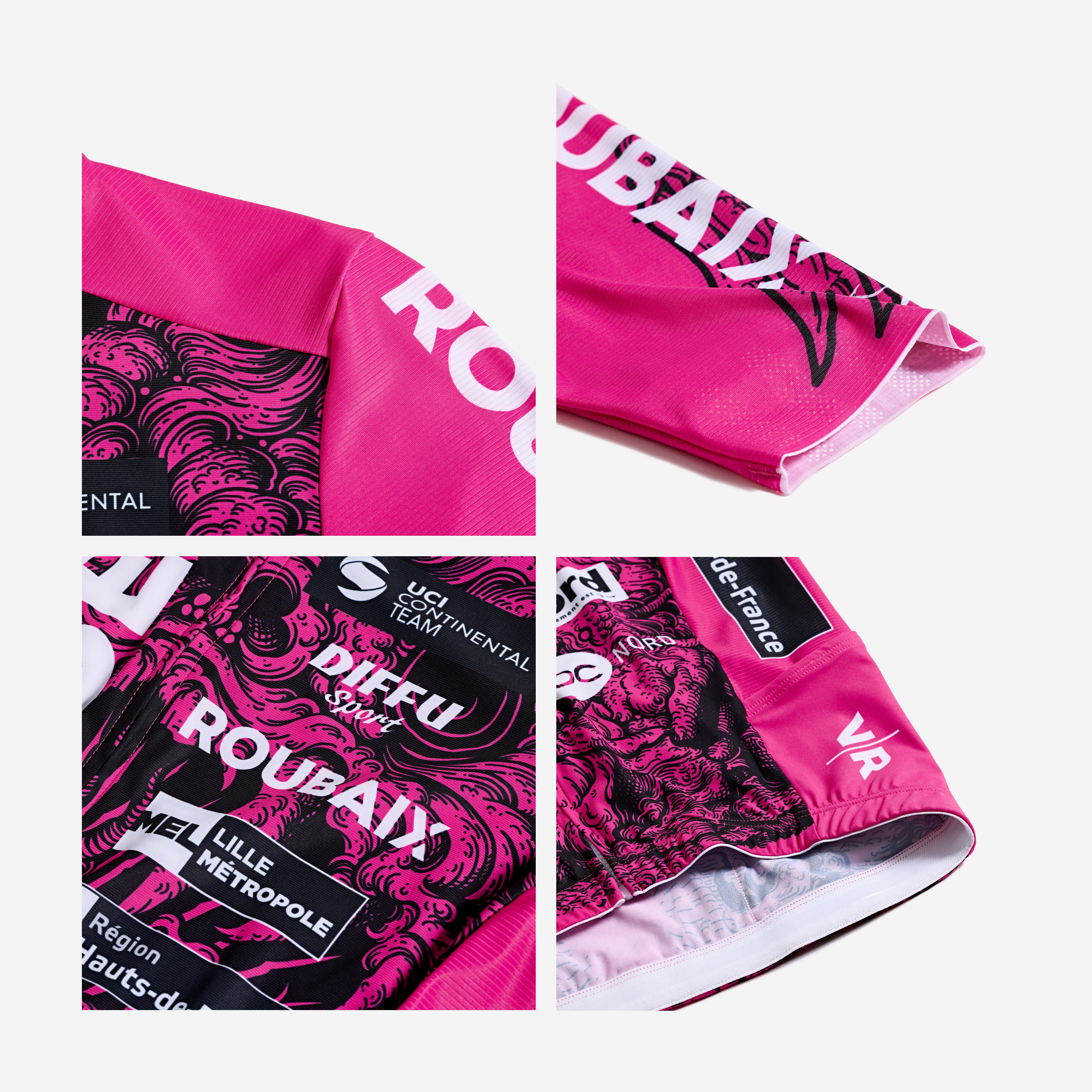 Ryo Short-sleeved cycling jersey, RCR-R VAN RYSEL ROUBAIX Replica