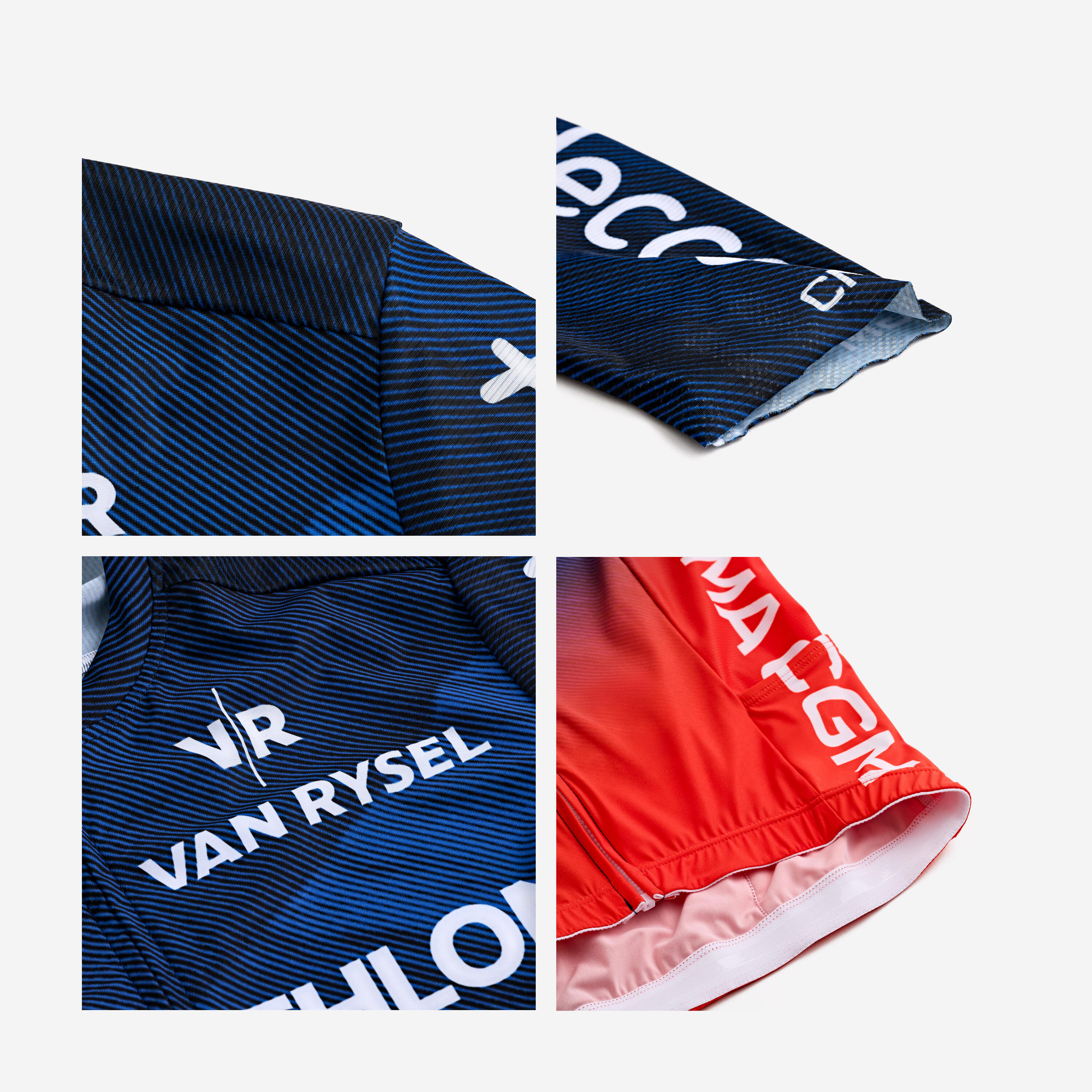 Short-Sleeved Road Cycling Jersey, RCR-F Decathlon CMA CGM Replica 10/11