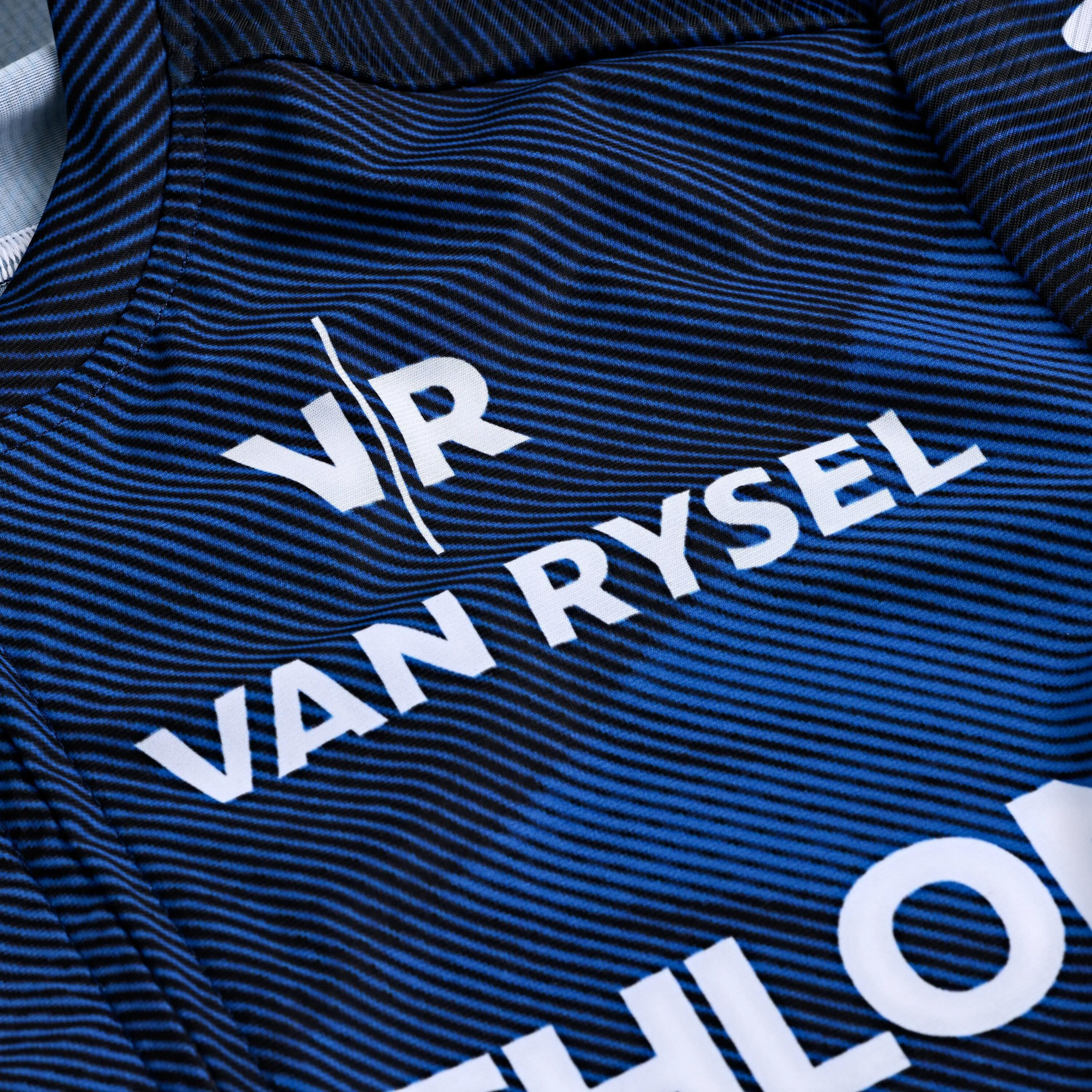 Jersey ciclismo de ruta unisex manga corta RCR-R CMA CGM Réplica 12/13