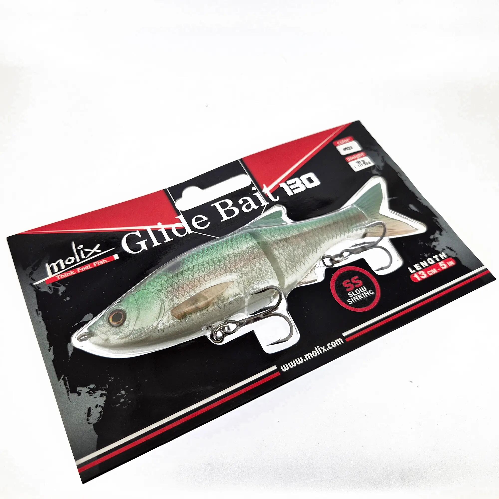 Artificiale pesca spinning Molix Glide bait 130 SS Ghost Gizzard Shad 13cm 30g 2/4