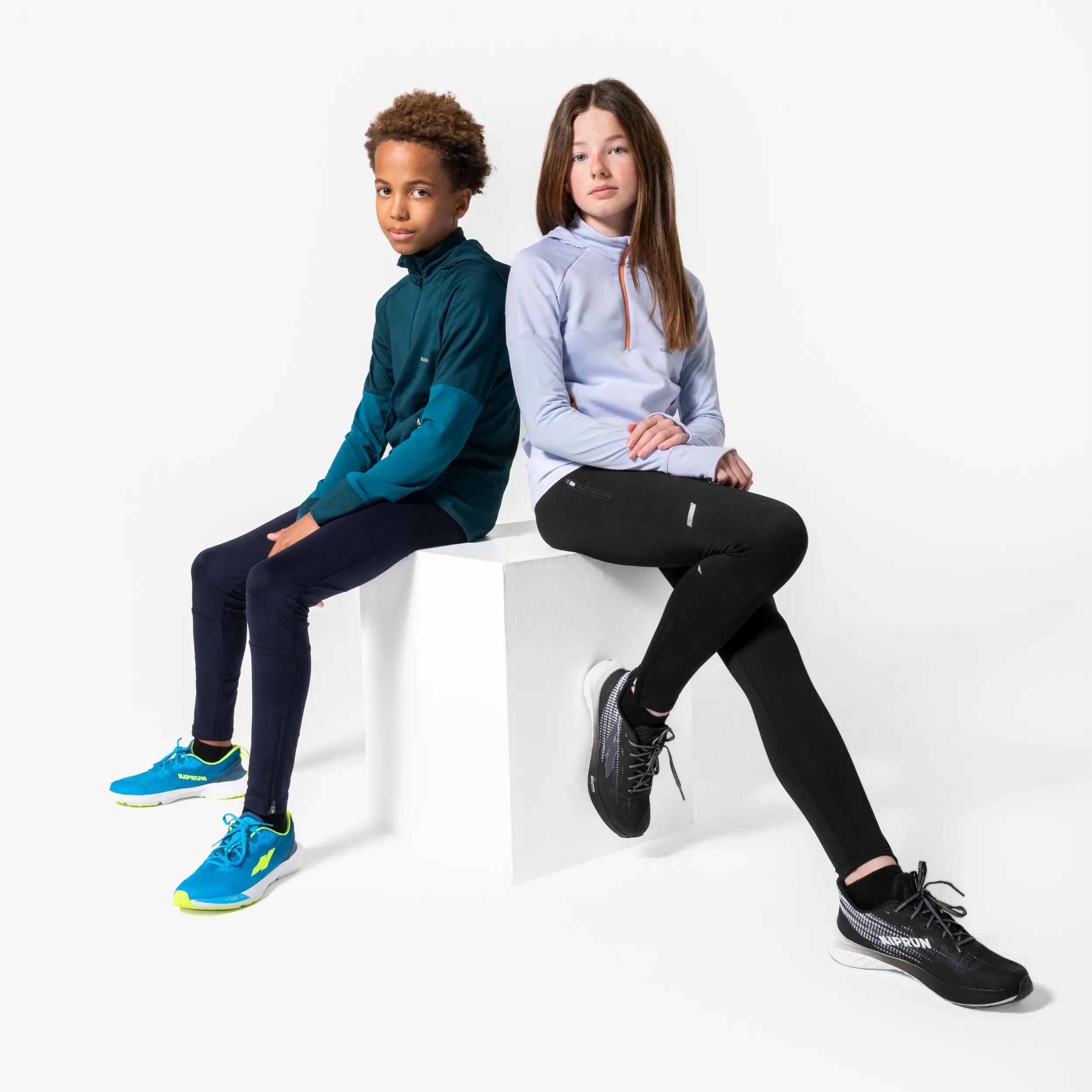 Legginsy do biegania dziecięce Kiprun 900 stretch 13/13
