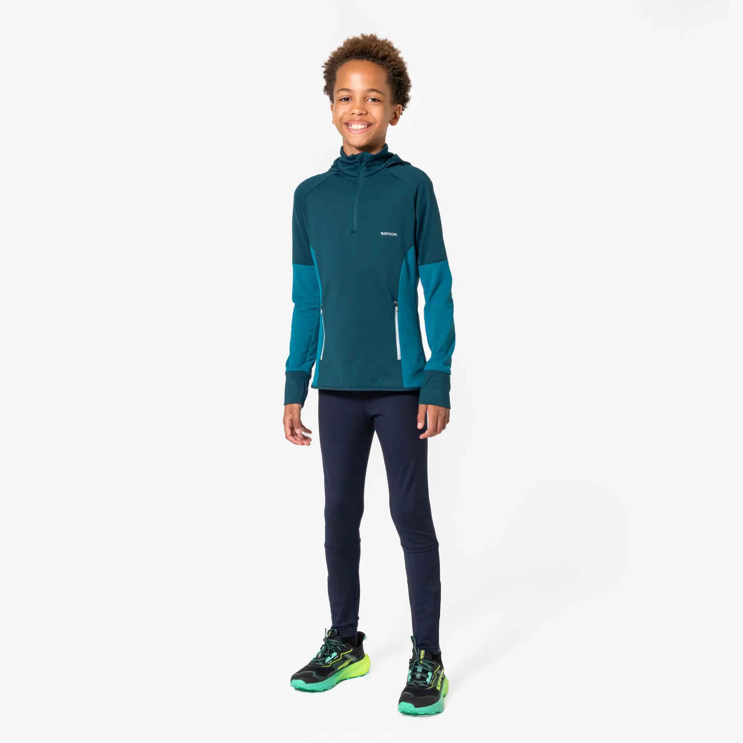 Legginsy do biegania dziecięce Kiprun 900 stretch 6/13
