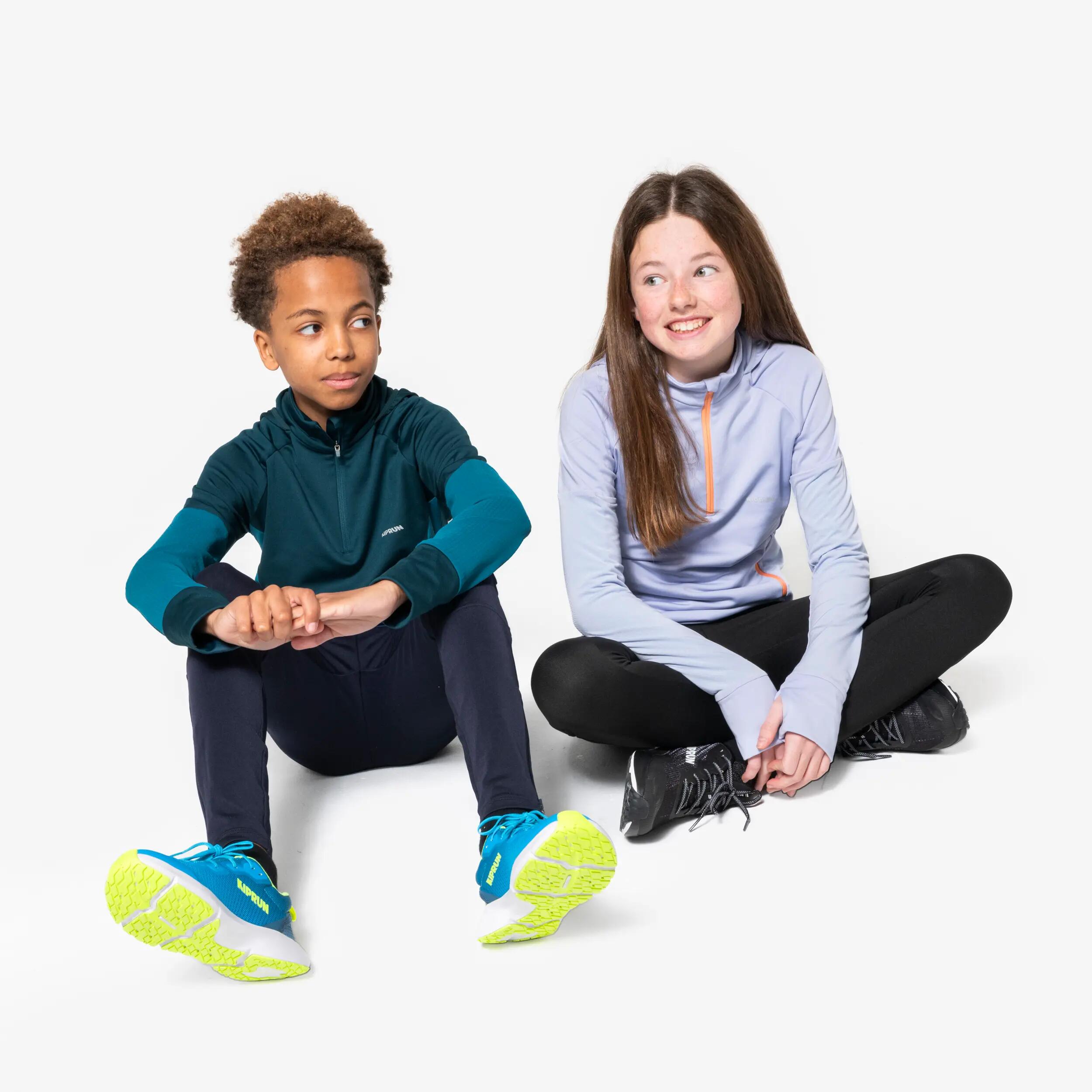 Legginsy do biegania dziecięce Kiprun 900 stretch 9/13