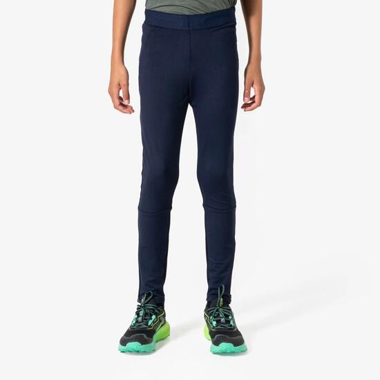 Collant de running technique Garçon, Kiprun 900 stretch bleu