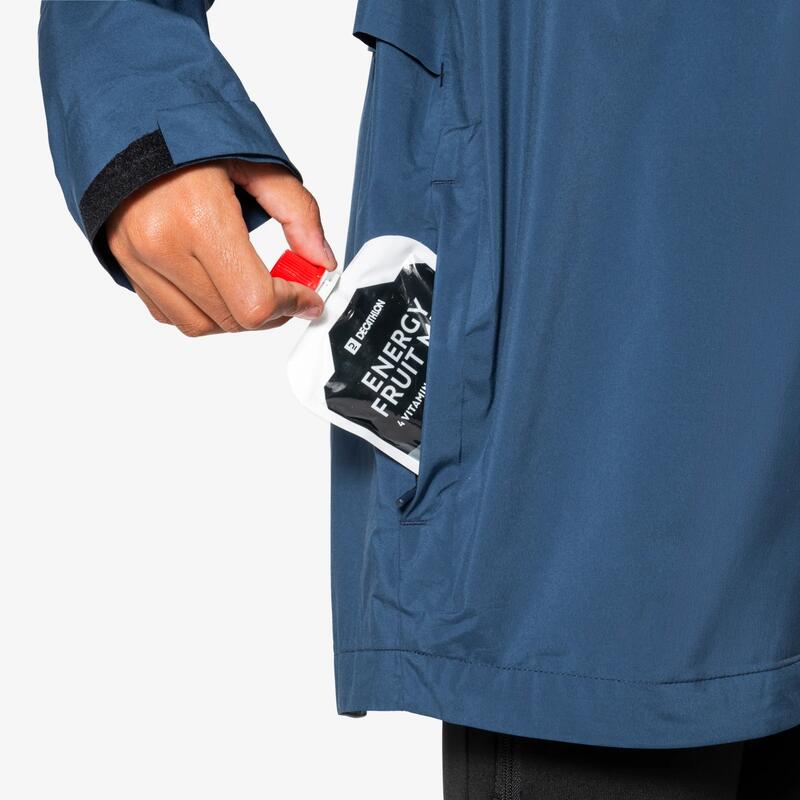 Çocuk Su Geçirmez Koşu Ceketi - Mavi - Kiprun Rain 900