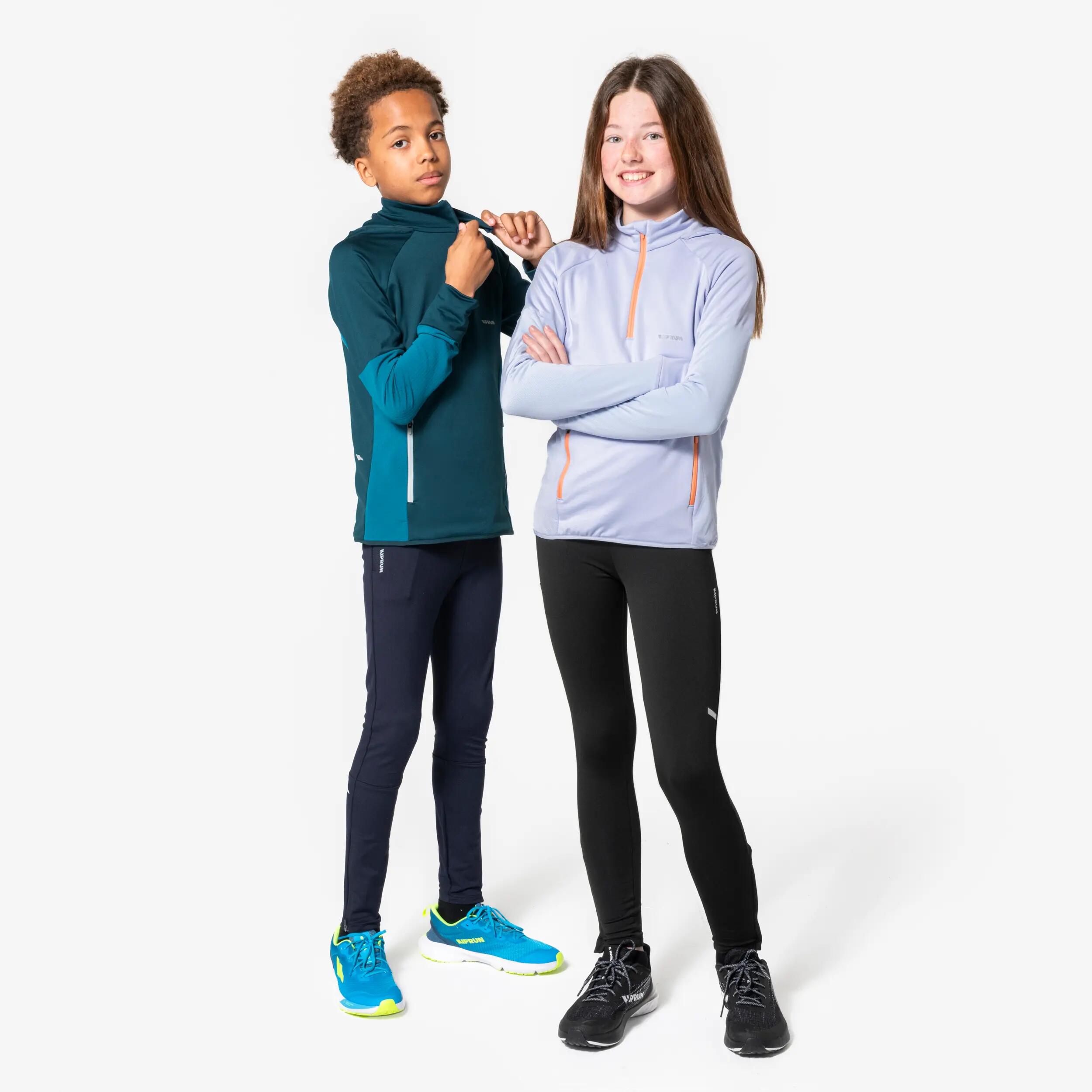 Legginsy do biegania dziecięce Kiprun 900 stretch 4/13