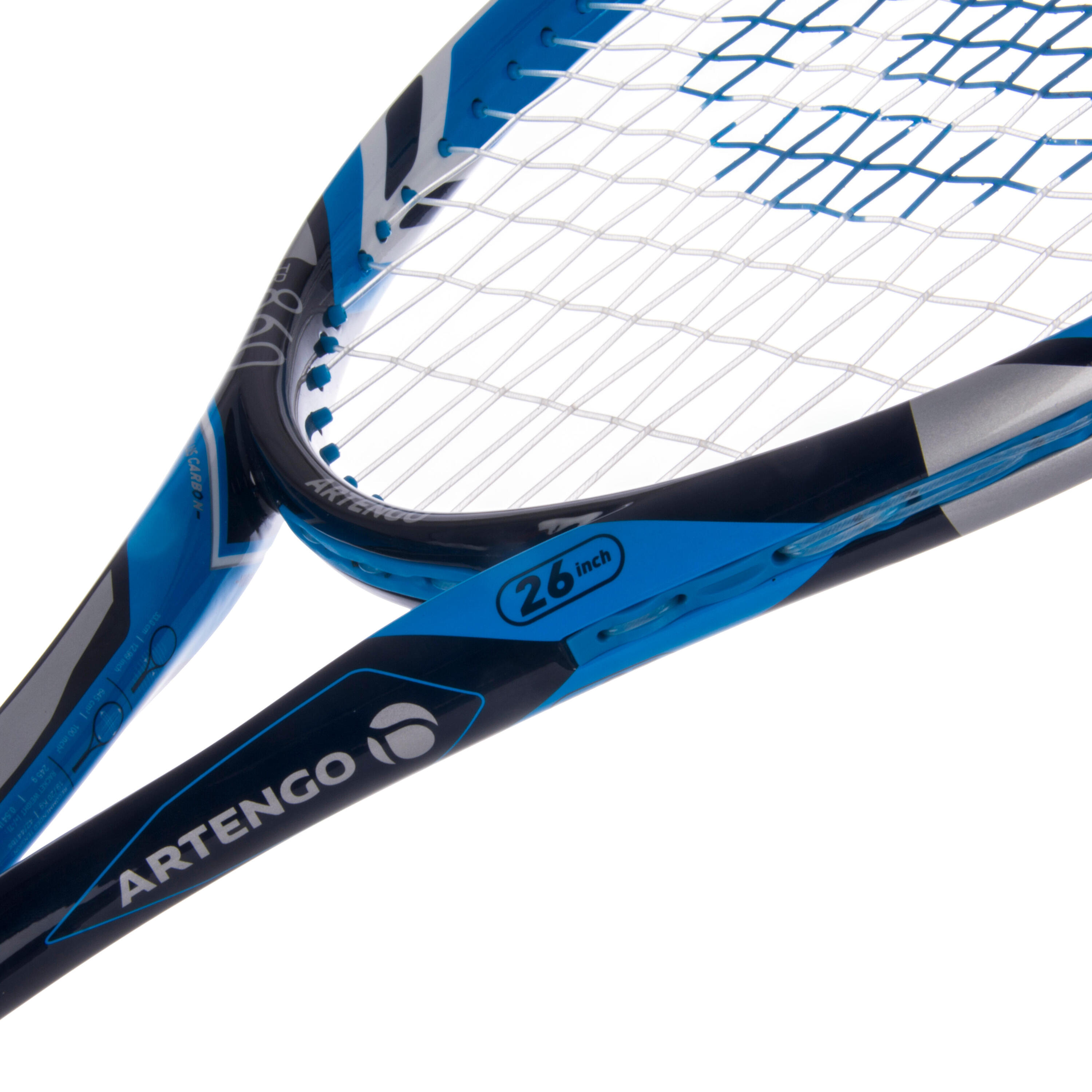 TR860 Junior 26 Graphite Tennis Racket - Blue 13/15