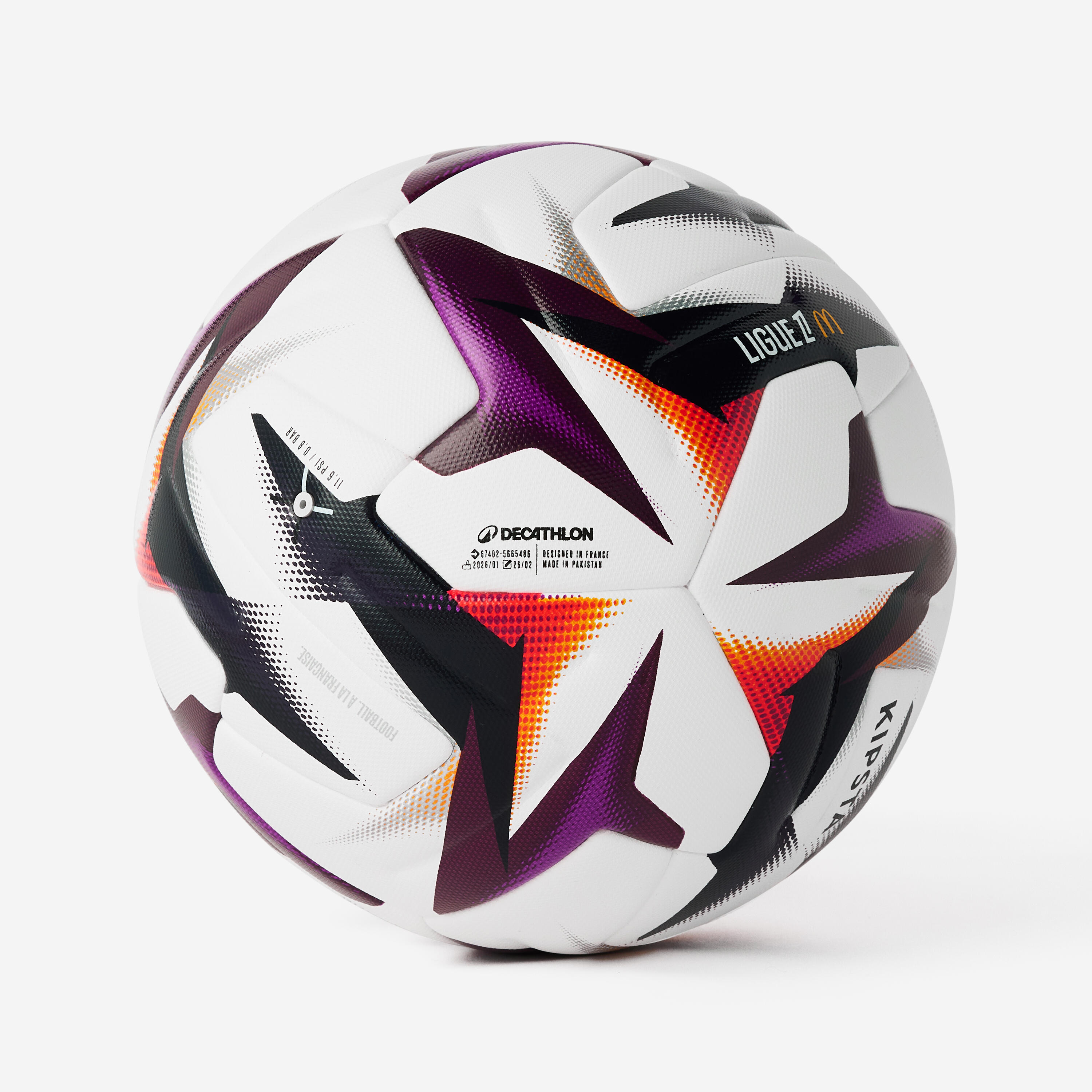 Fußball Größe 5 - Ligue 1 McDonald's 26/27 offizieller Spielball ohne Verpackung 2/5