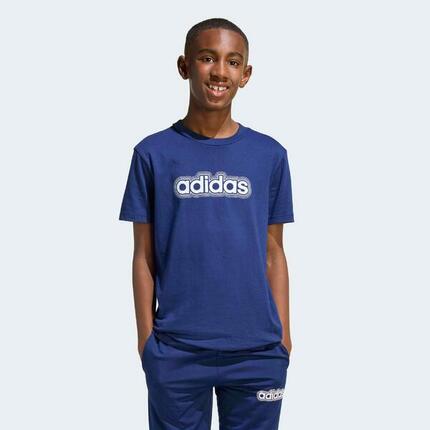 T-shirt en coton pour enfant, rouge
