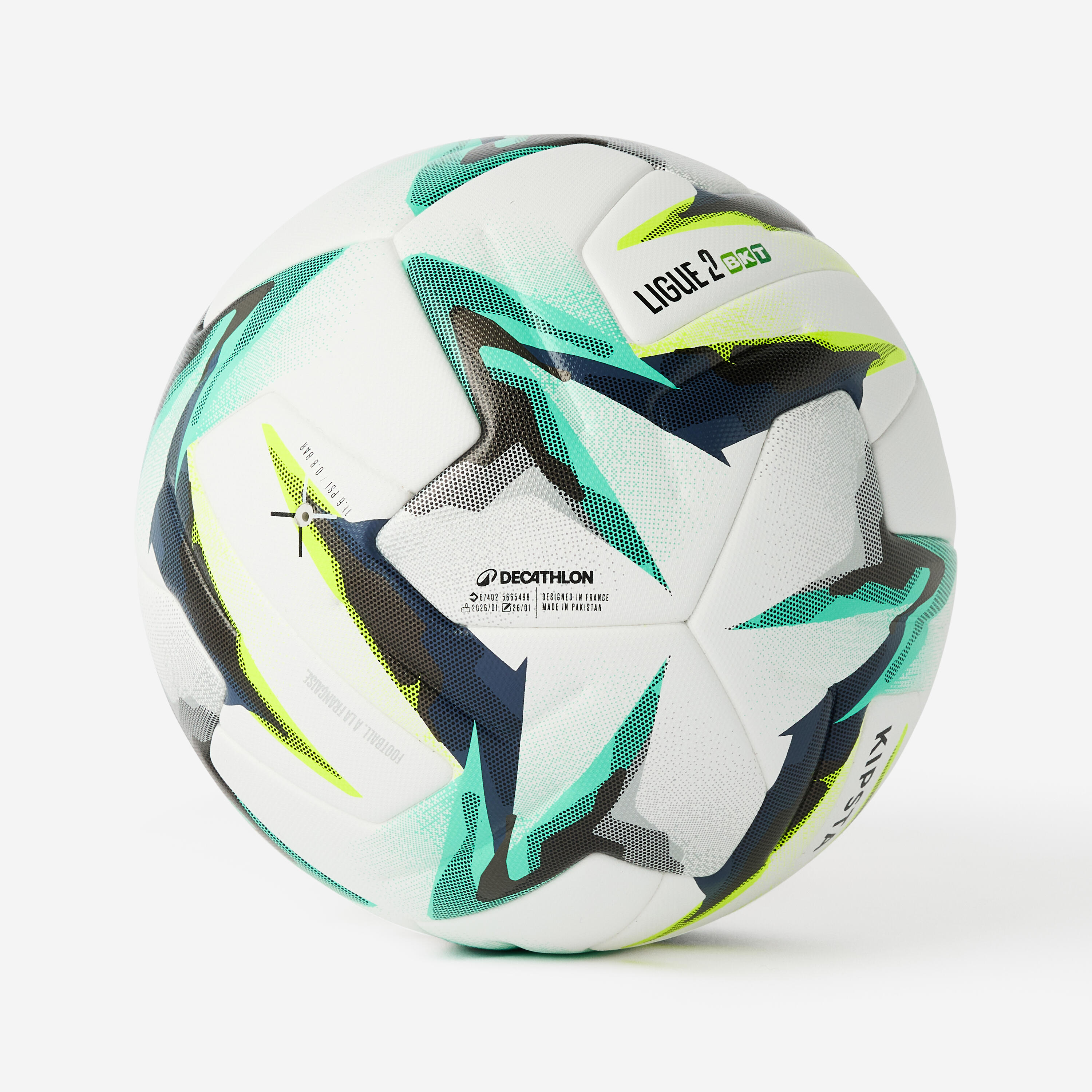 Offizieller Ball der Ligue 2 BKT 26/27. Grösse 5. Wird ohne Verpackung verkauft. 2/5