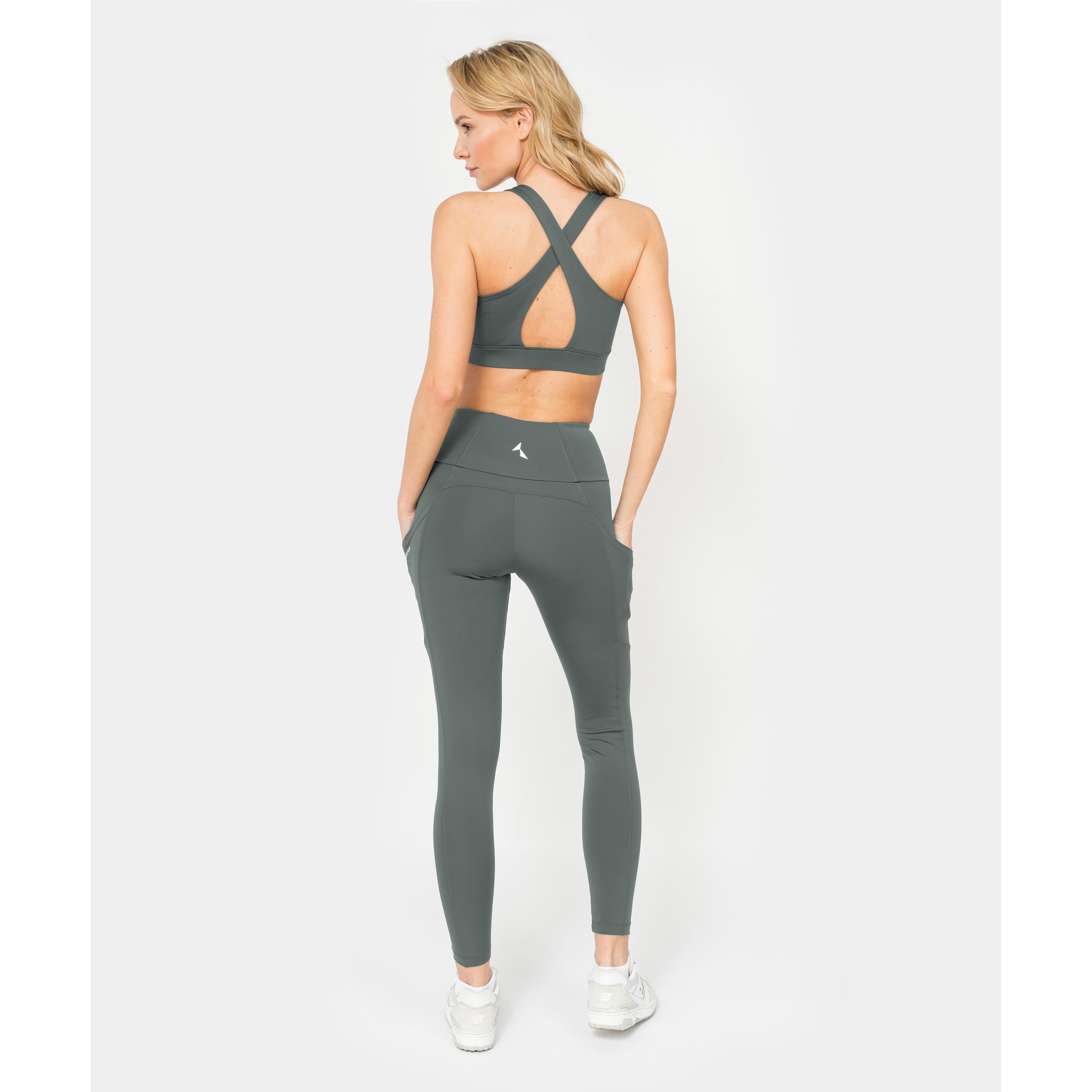 Legginsy Carpatree Libra szare 3/4