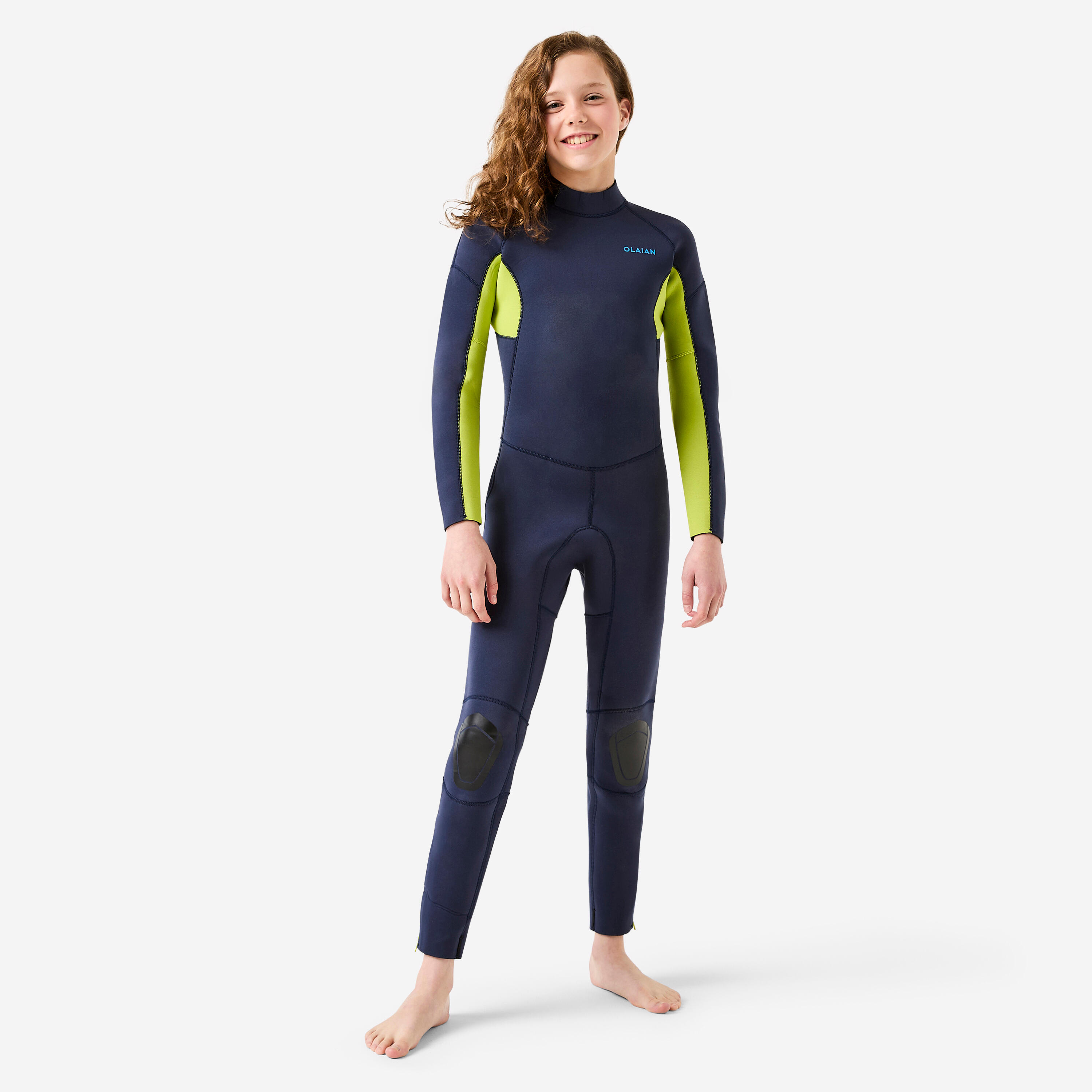 Kids' Steamer Full Wetsuit 100 4/3